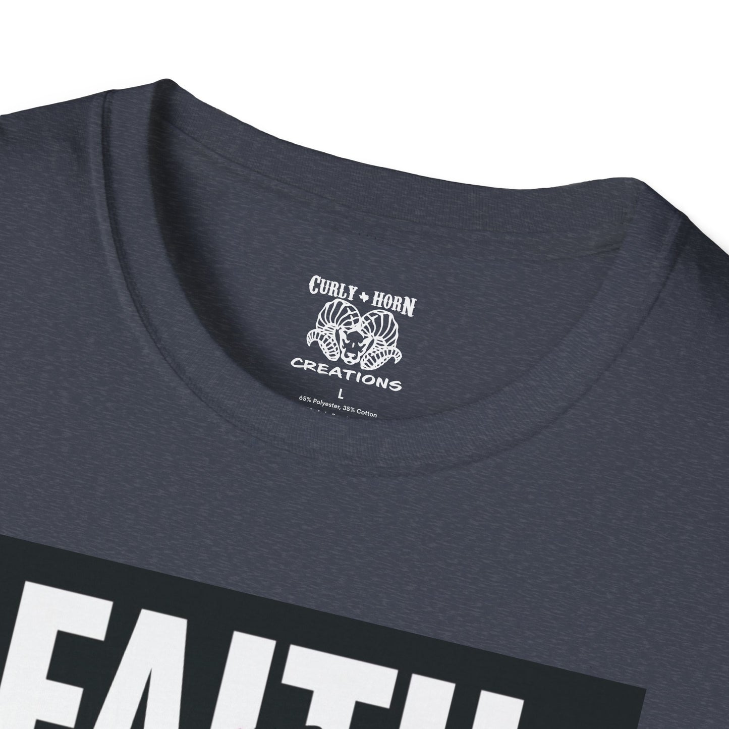 Faith Over Fear Inspirational T-Shirt, Unisex Tee, Spiritual Gift, Christian Apparel, Motivational Graphic Shirt