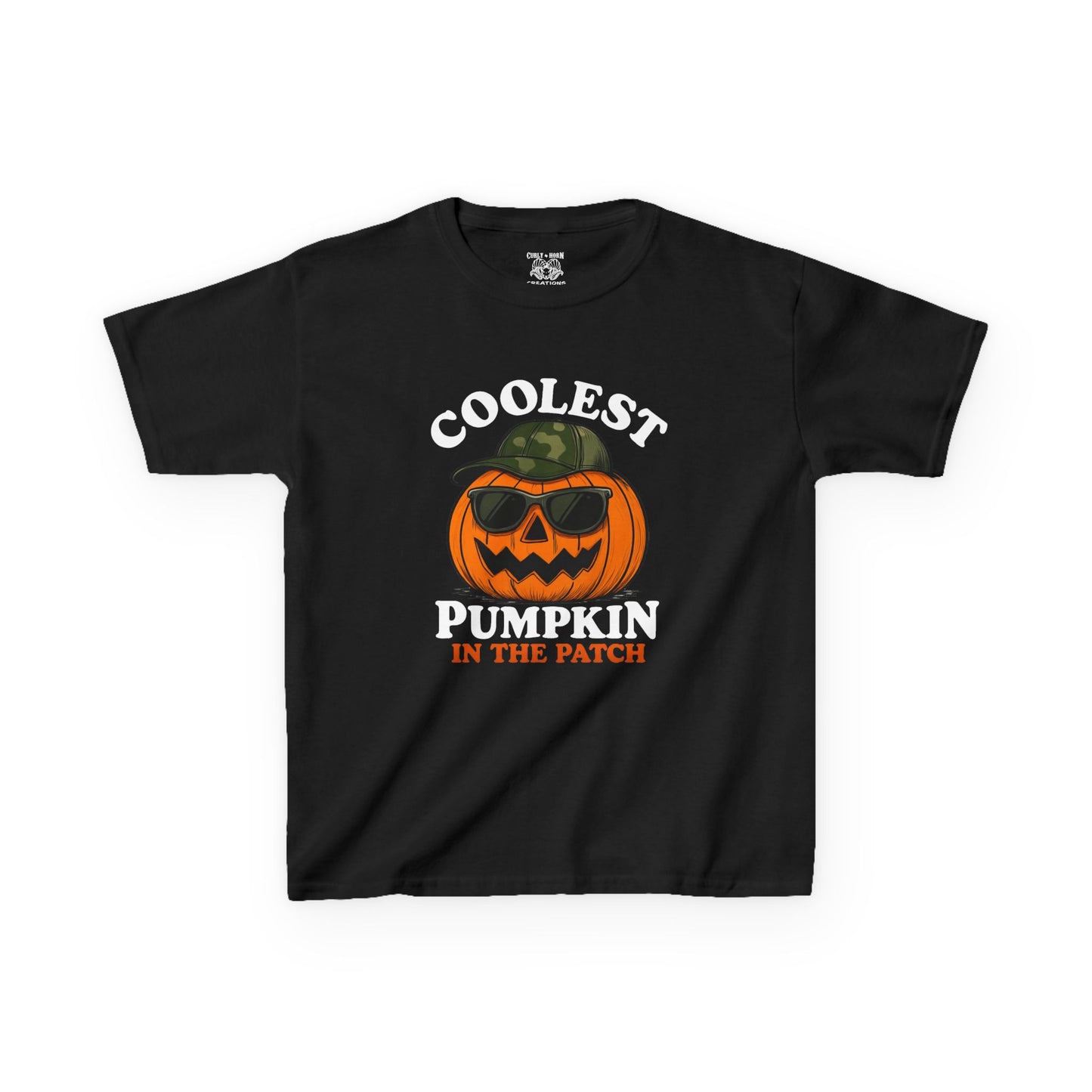 Coolest Pumpkin in the Patch Kids Tee | Halloween T-Shirt, Fall Apparel, Kids Clothing, Pumpkin Shirt, Fun Halloween Gift