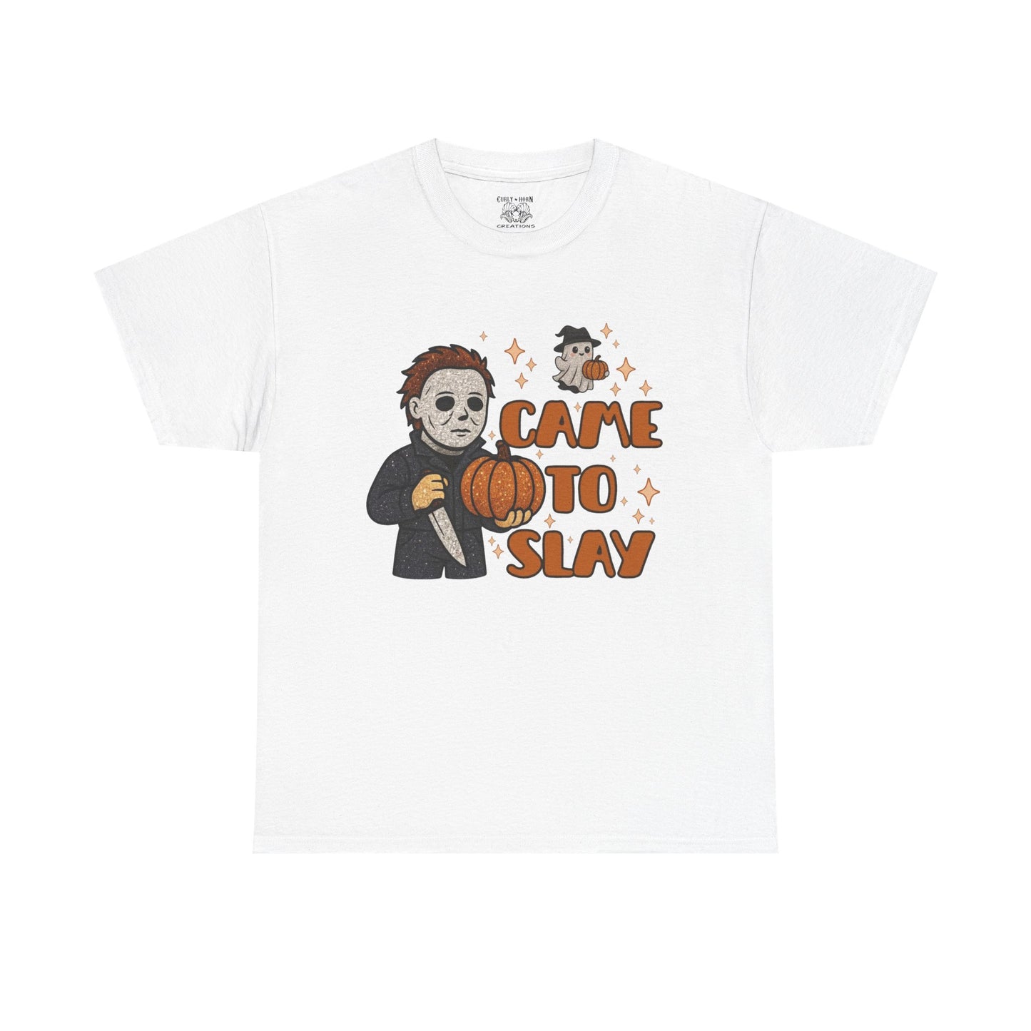 Came to Slay Unisex Tee, Halloween T-Shirt, Spooky Season Apparel, Trick-or-Treat Shirt, Horror Movie Merch, Fall Fashion