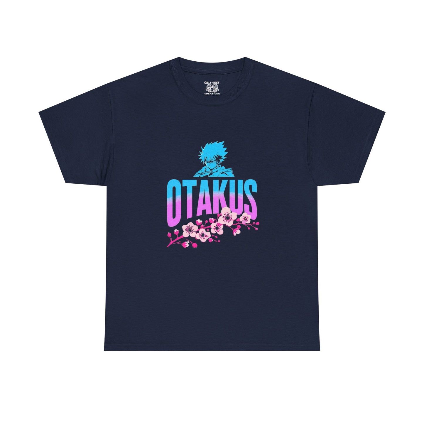 Otakus Unisex Heavy Cotton Tee, Anime T-Shirt, Comfortable Fashion, Perfect Gift for Fans, Casual Wear, Pop Culture Apparel