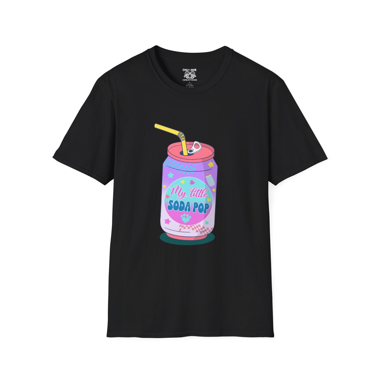 Demon Hunter Soda Pop Graphic T-Shirt, Retro Tee, Summer Vibes, Gift for Friends, Casual Wear, Festival Outfit, Unisex Top