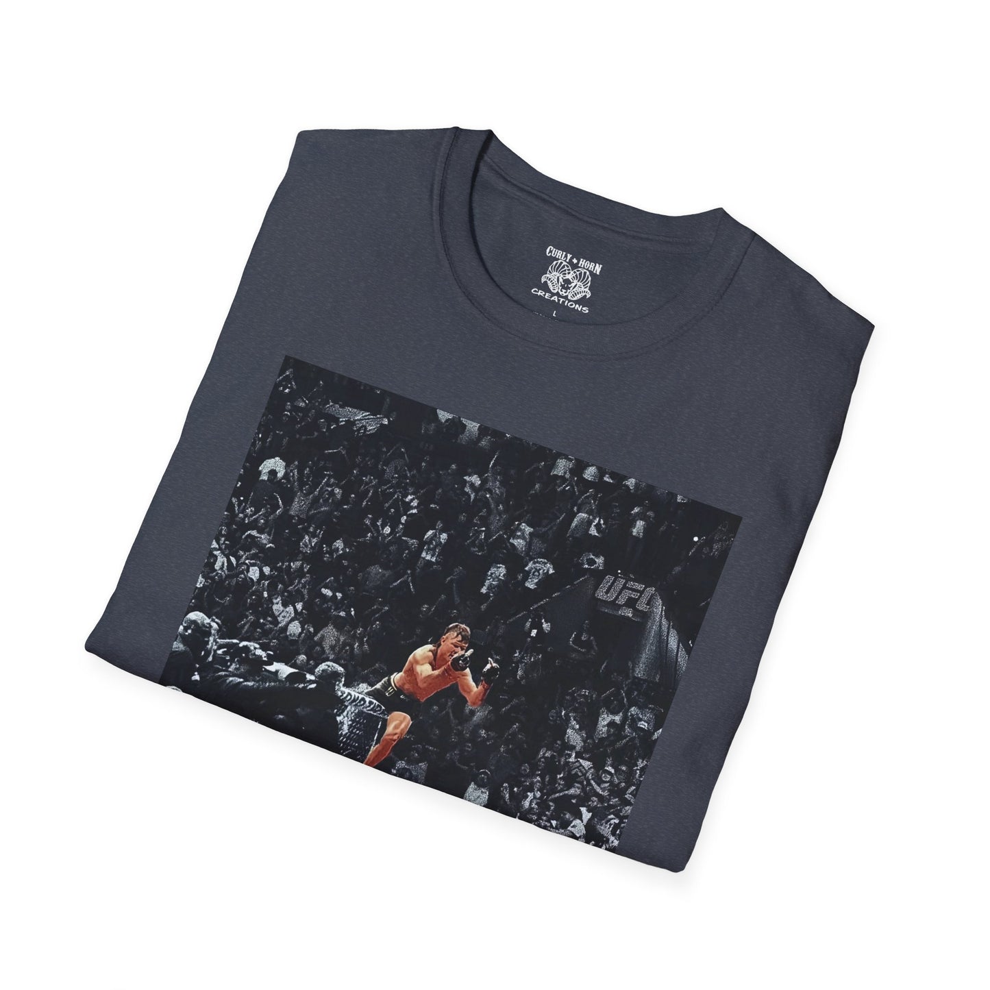 Retro MMA Sports Fan Unisex Softstyle T-Shirt, Graphic Tee, Casual Wear, Gift for Him/Her, Birthday, Sports Events, Music Festivals