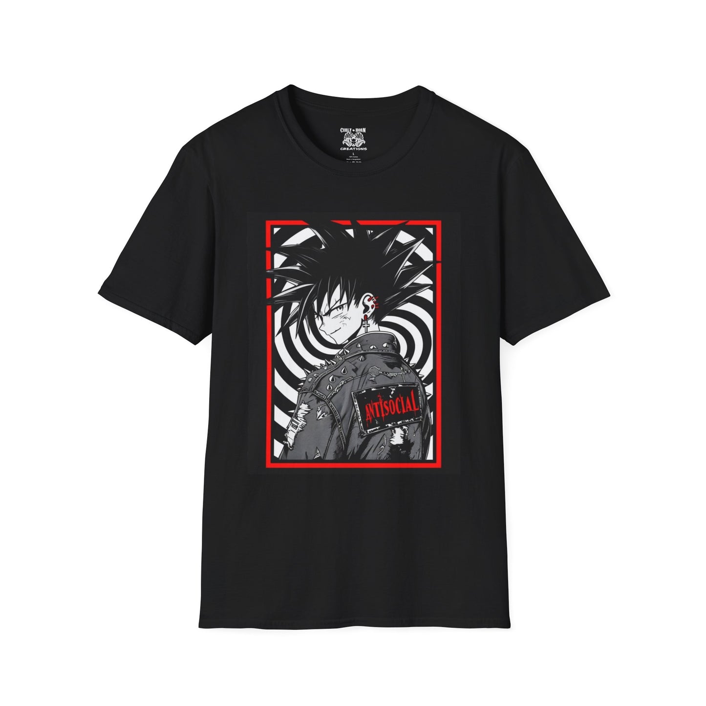 Retro Anime Graphic T-Shirt, Unisex Tee for Fans, Casual Wear, Gift for Birthdays, Streetwear, Collector's Item