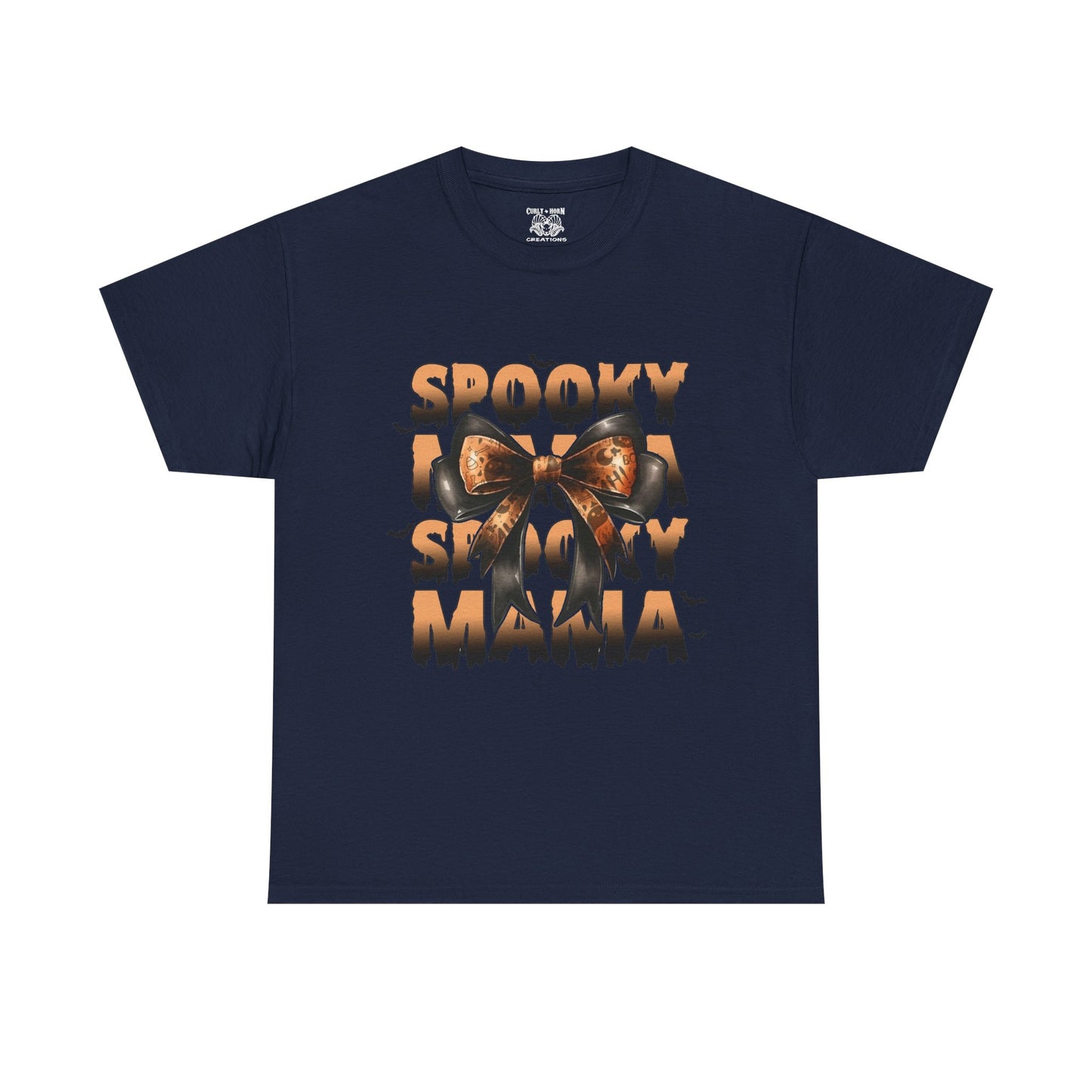 Spooky Season Unisex Heavy Cotton Tee, Halloween Shirt, Ghost Graphic Tee, Fall Fashion, Haunted House Tee