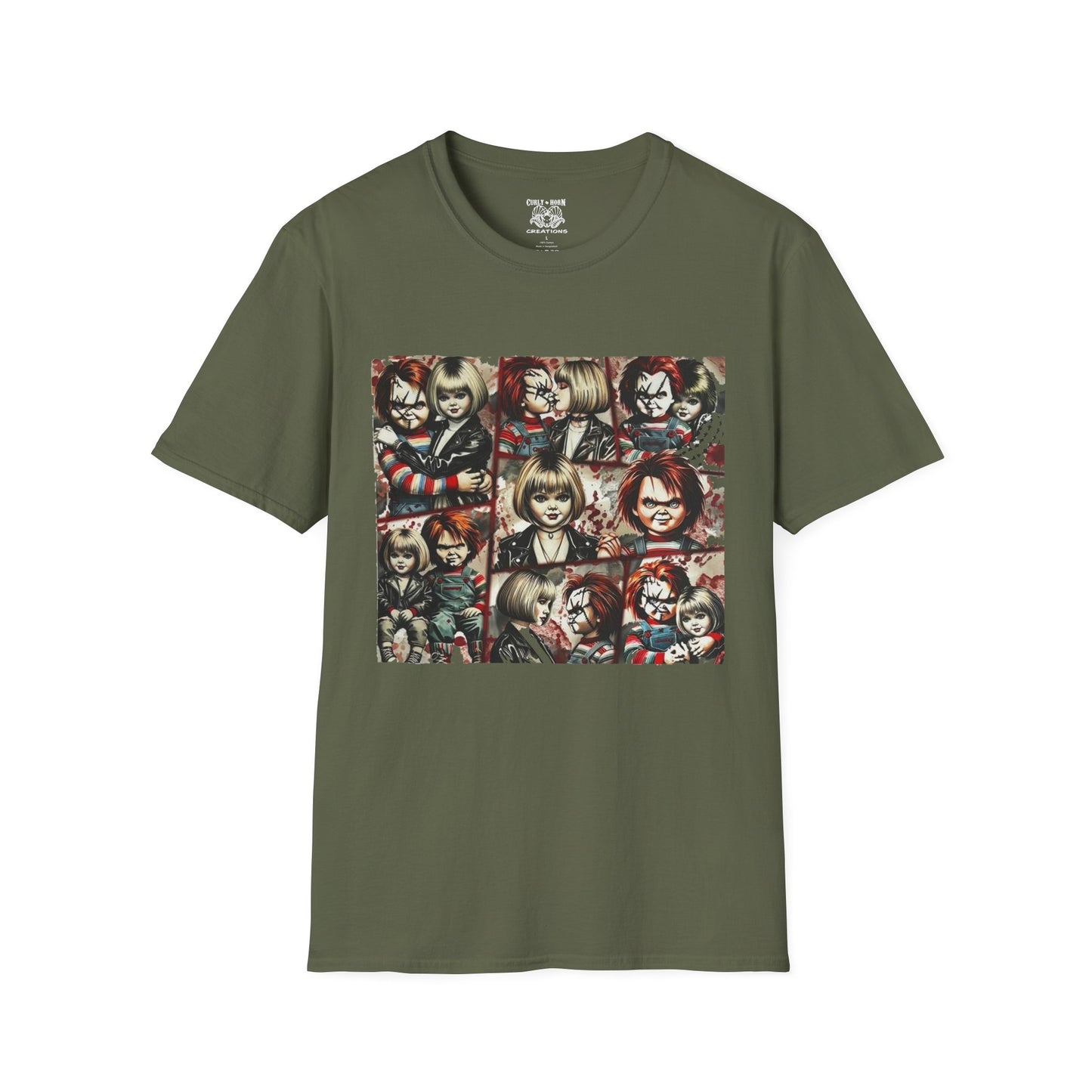 Chucky Horror Movie T-Shirt, Unisex Graphic Tee, Halloween Costume Shirt, Horror Fan Apparel, Chucky Merchandise, Gift for Horror Lovers