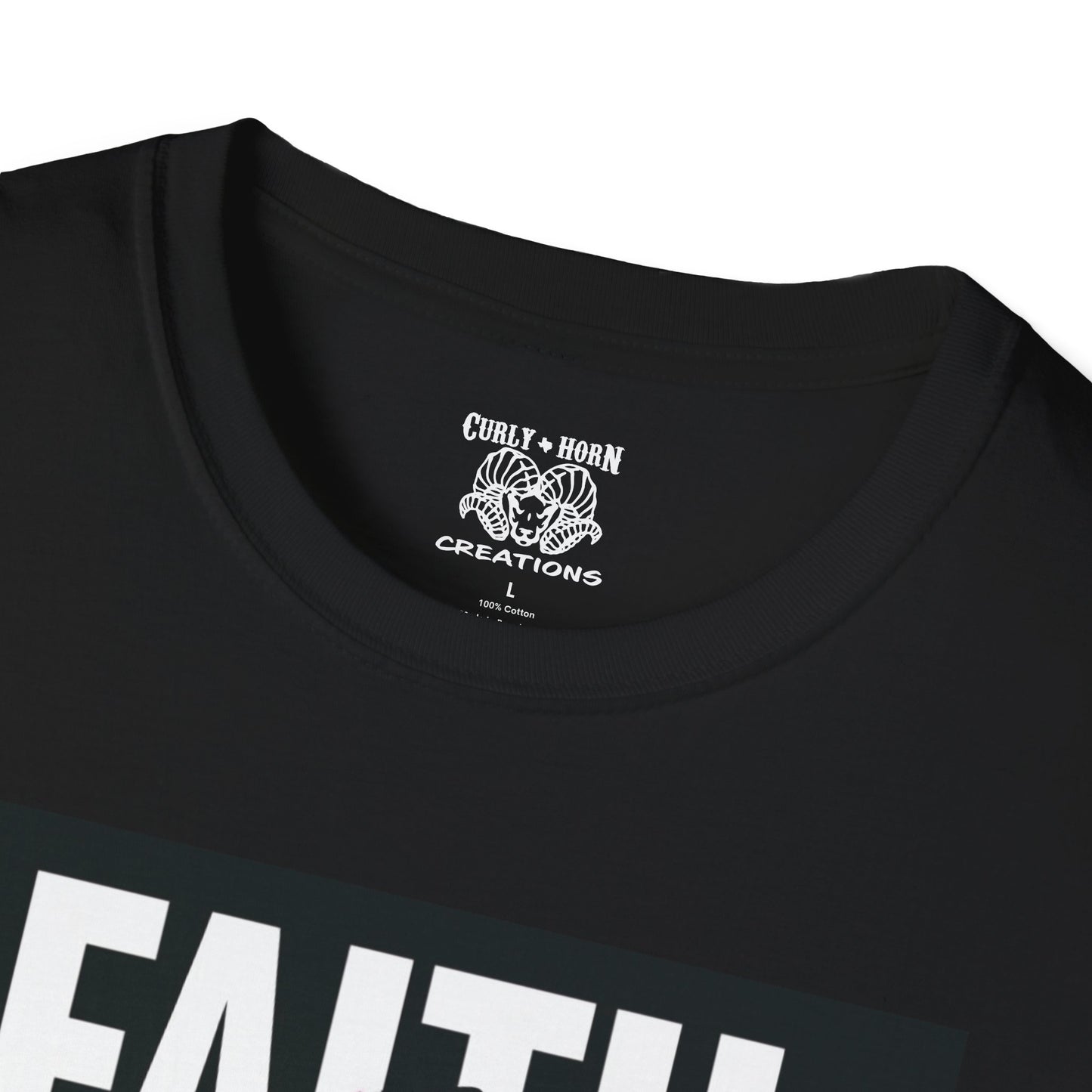 Faith Over Fear Inspirational T-Shirt, Unisex Tee, Spiritual Gift, Christian Apparel, Motivational Graphic Shirt