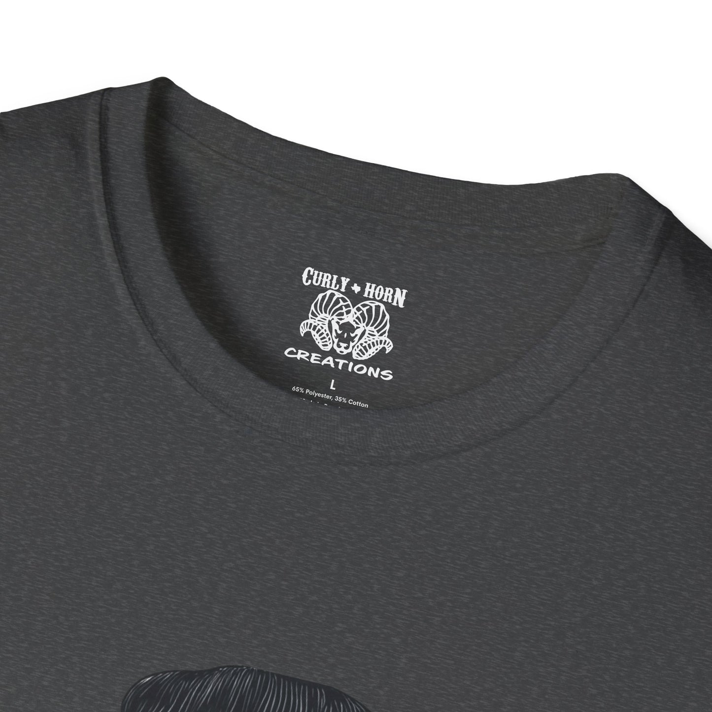 Chill Skeleton Tee - Unisex Softstyle T-Shirt, Halloween Costume, Casual Wear, Trendy Graphic Tee, Unique Gift Idea
