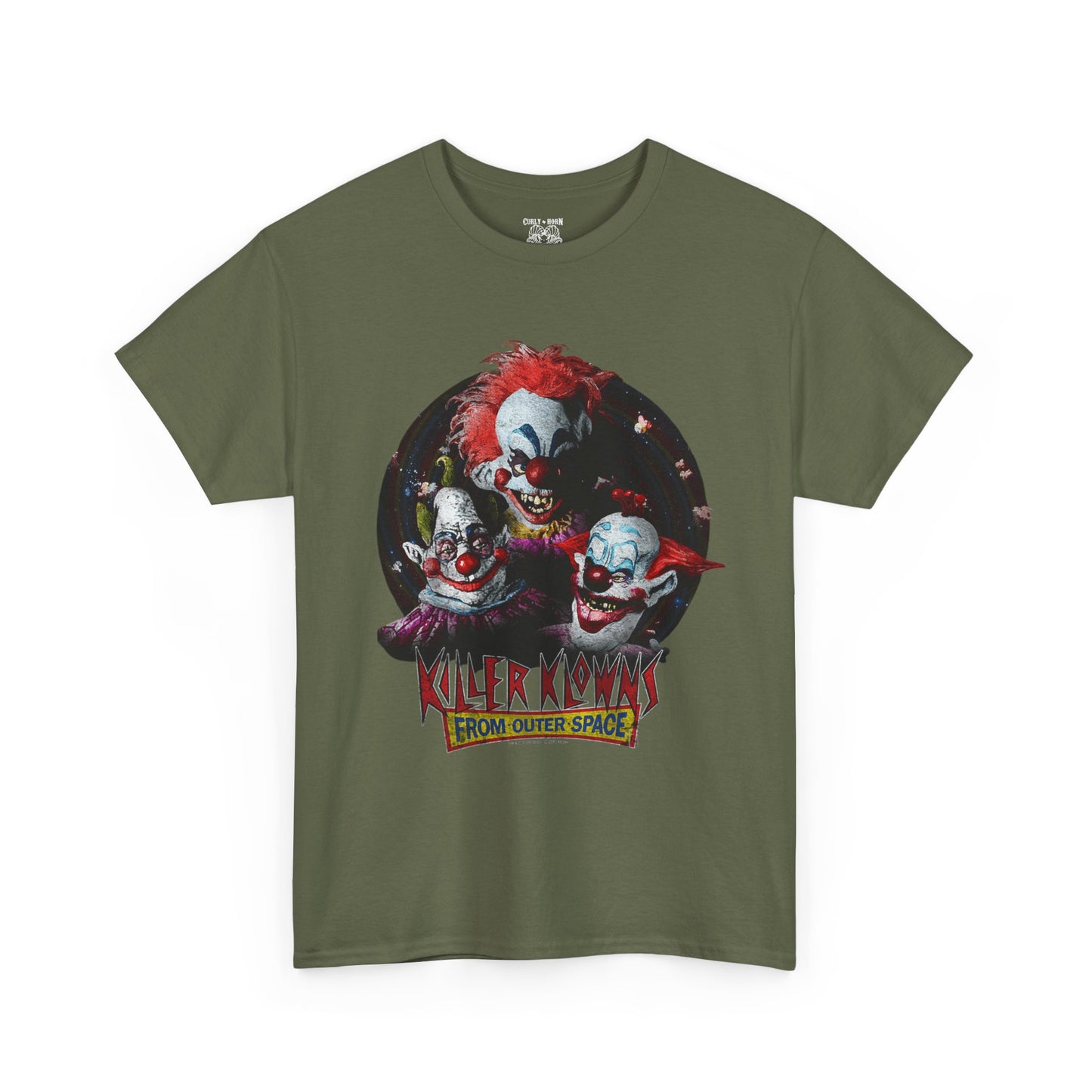 Creepy Clown Graphic Tee, Halloween Shirt, Horror Fan Gift, Unisex Spooky Clothing, Scary Movie Merch