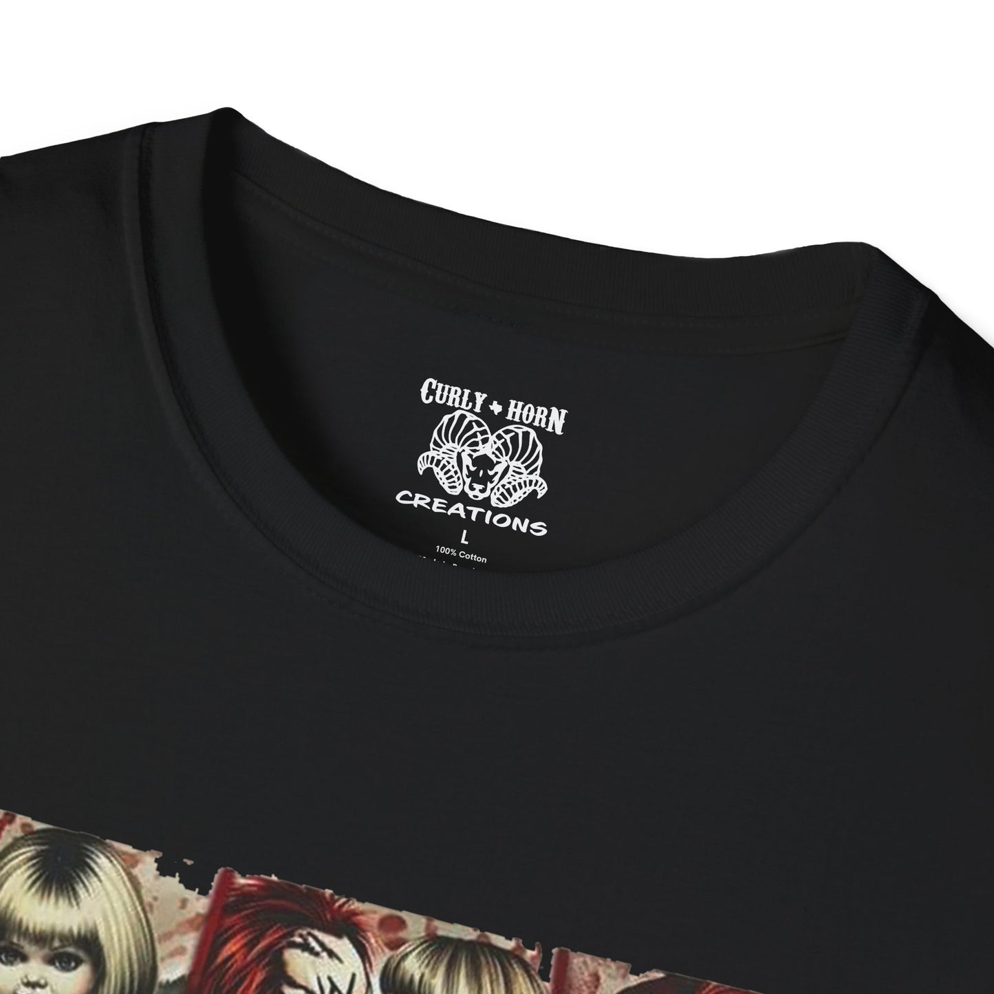 Chucky Horror Movie T-Shirt, Unisex Graphic Tee, Halloween Costume Shirt, Horror Fan Apparel, Chucky Merchandise, Gift for Horror Lovers