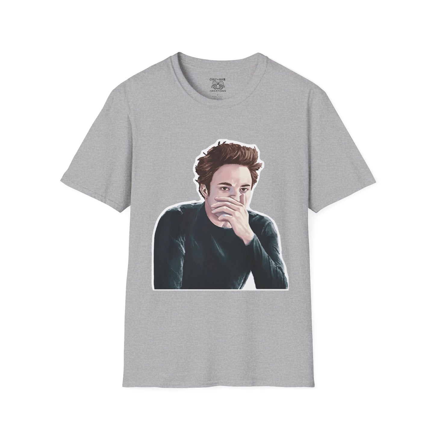 Edward Cullen Graphic Tee - Perfect for Everyday Wear, Gifts, Casual Outings, Art Lovers, Birthdays, and More!