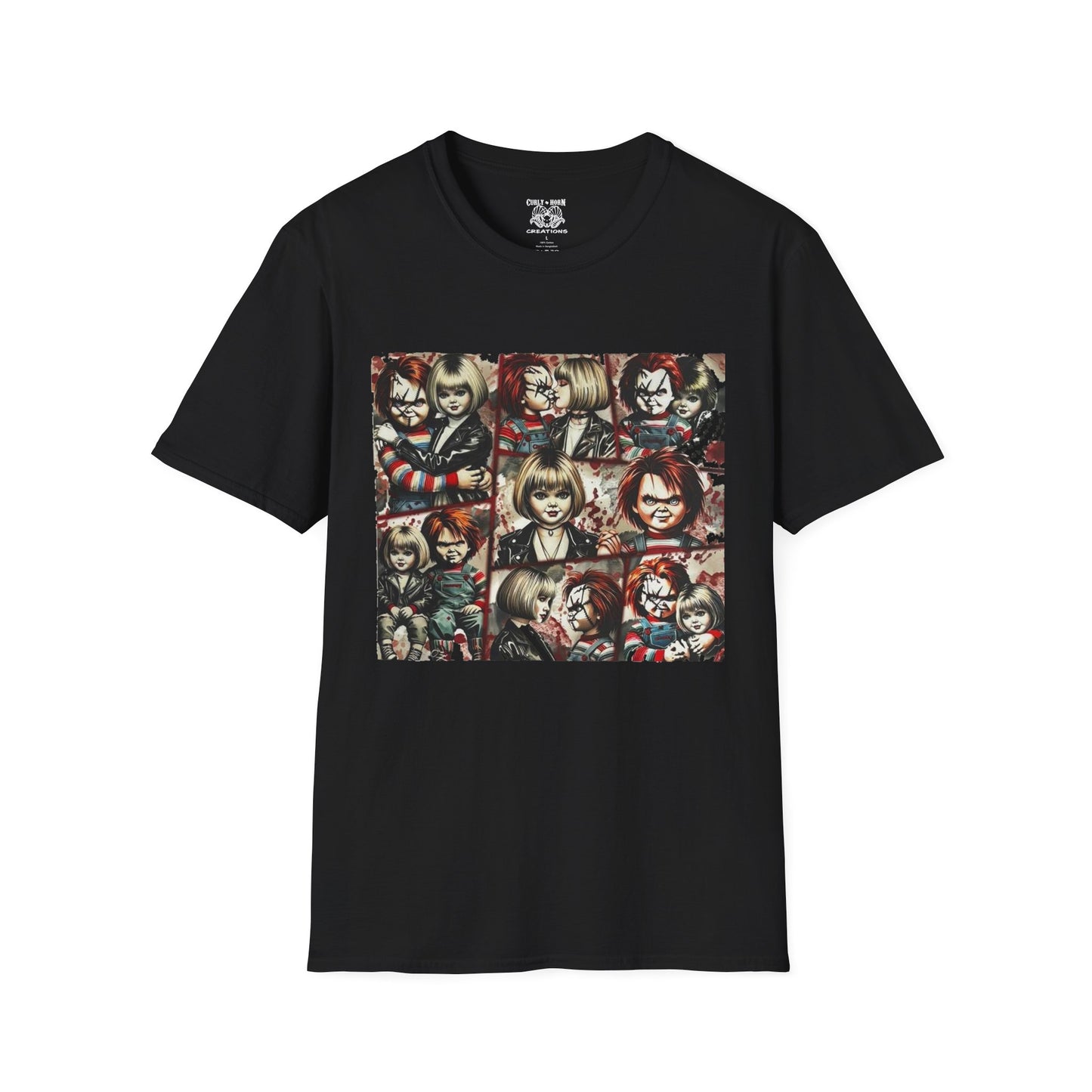 Chucky Horror Movie T-Shirt, Unisex Graphic Tee, Halloween Costume Shirt, Horror Fan Apparel, Chucky Merchandise, Gift for Horror Lovers
