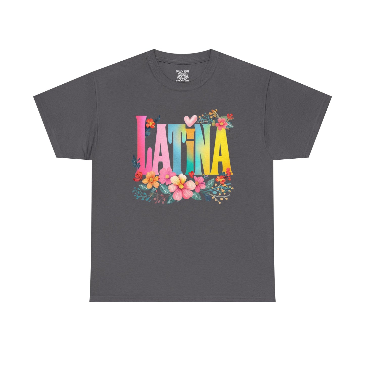 Latina Pride Tee | Unisex Heavy Cotton T-Shirt for Everyday Wear, Hispanic Heritage Month, Gifts