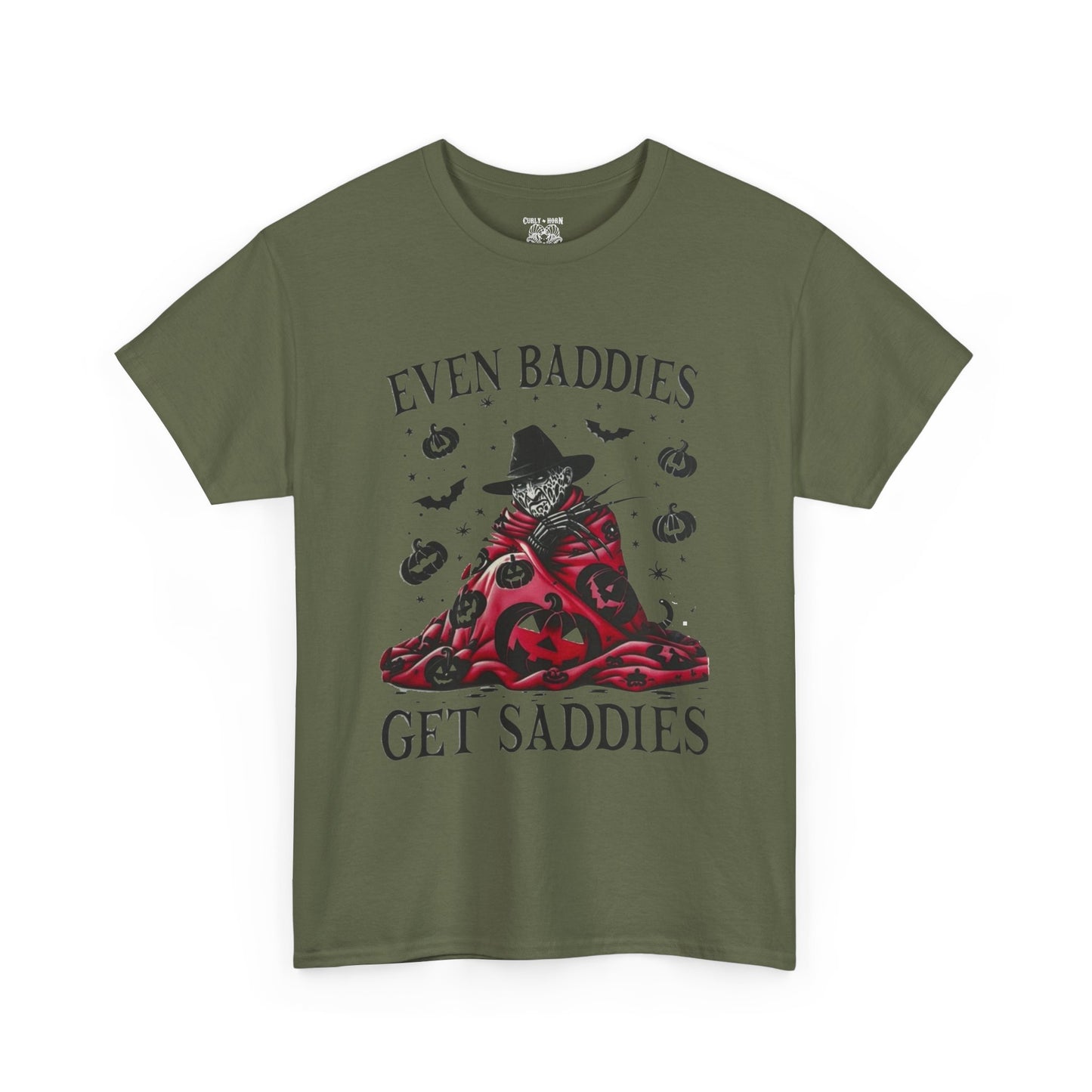 Spooky Halloween Tee, Fall Festival Shirt, Unisex Cotton T-Shirt, Pumpkin Vibes, Gift for Baddies, Halloween Costume Top