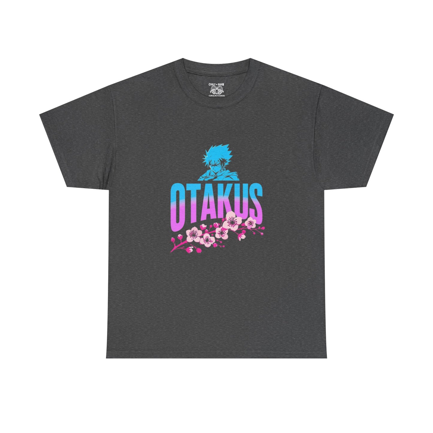 Otakus Unisex Heavy Cotton Tee, Anime T-Shirt, Comfortable Fashion, Perfect Gift for Fans, Casual Wear, Pop Culture Apparel