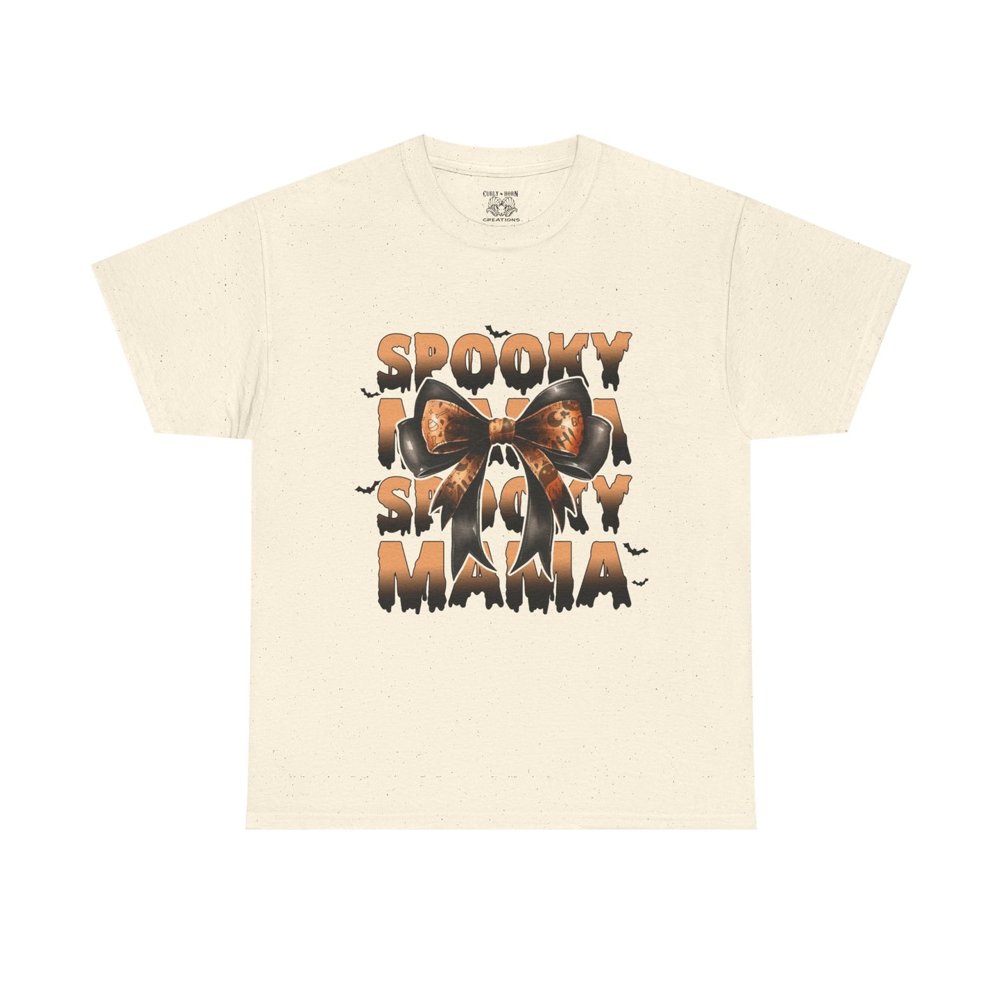 Spooky Season Unisex Heavy Cotton Tee, Halloween Shirt, Ghost Graphic Tee, Fall Fashion, Haunted House Tee