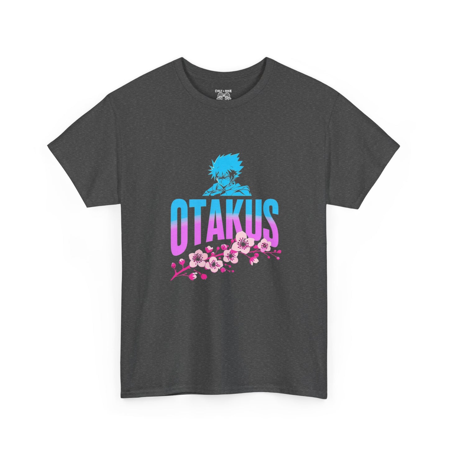 Otakus Unisex Heavy Cotton Tee, Anime T-Shirt, Comfortable Fashion, Perfect Gift for Fans, Casual Wear, Pop Culture Apparel