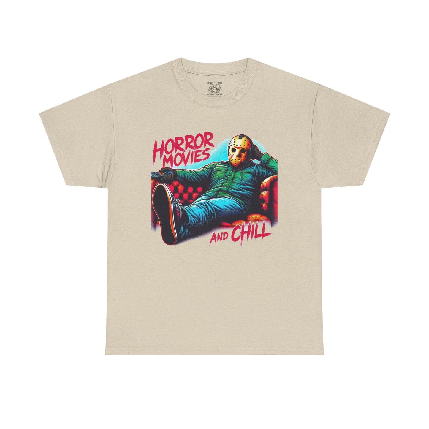 Jason Horror Movies Tee, Unisex Graphic Shirt, Perfect for Halloween, Movie Nights, Gift for Horror Fans, Chill Vibes Apparel