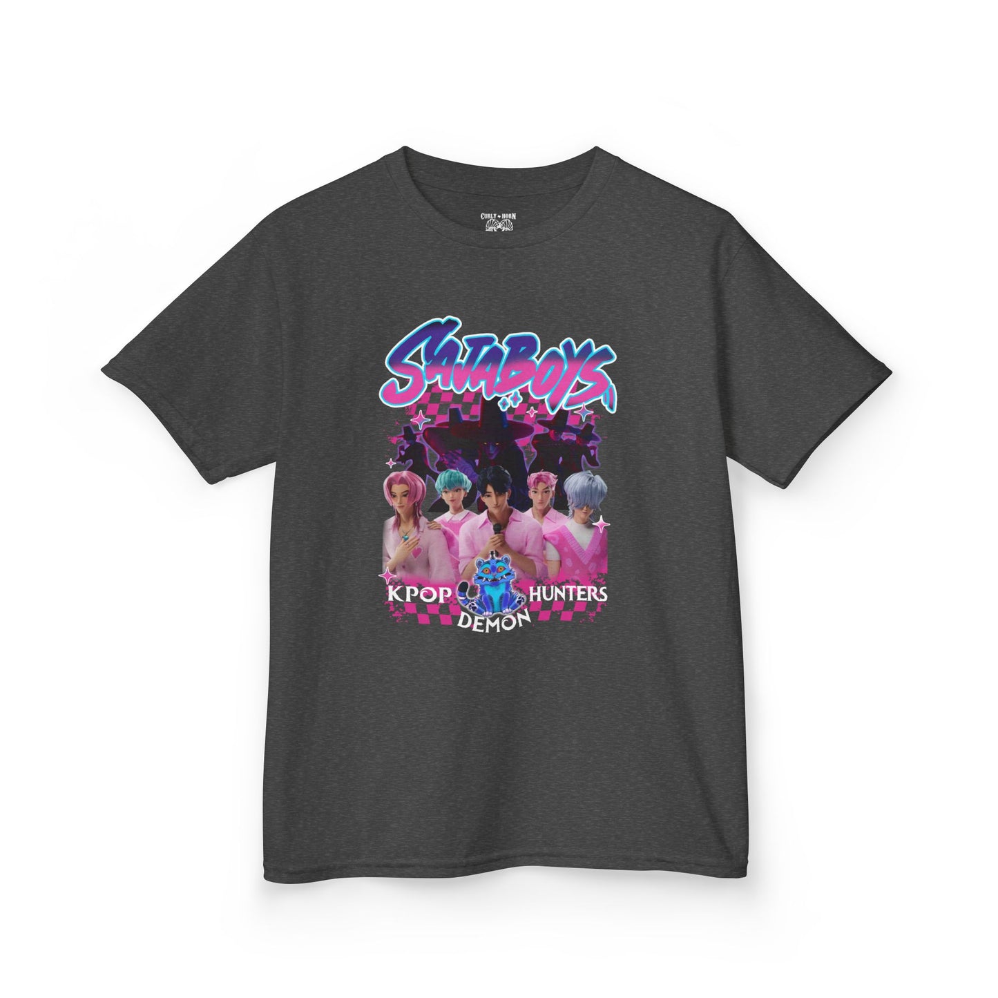 K-Pop Kids Tee, Graphic Tee for Trendy Youth, Birthday Gift, Fun Party Wear, Music Lovers, Youth Fashion