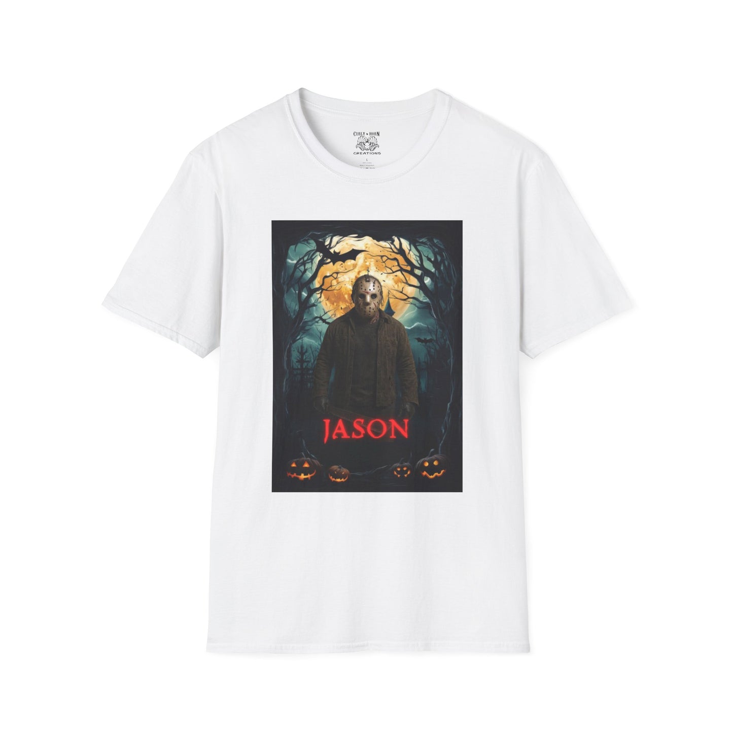 Jason Halloween Unisex T-Shirt, Spooky Apparel, Horror Movie Gift, Festival Outfit, Fall Wardrobe Essential