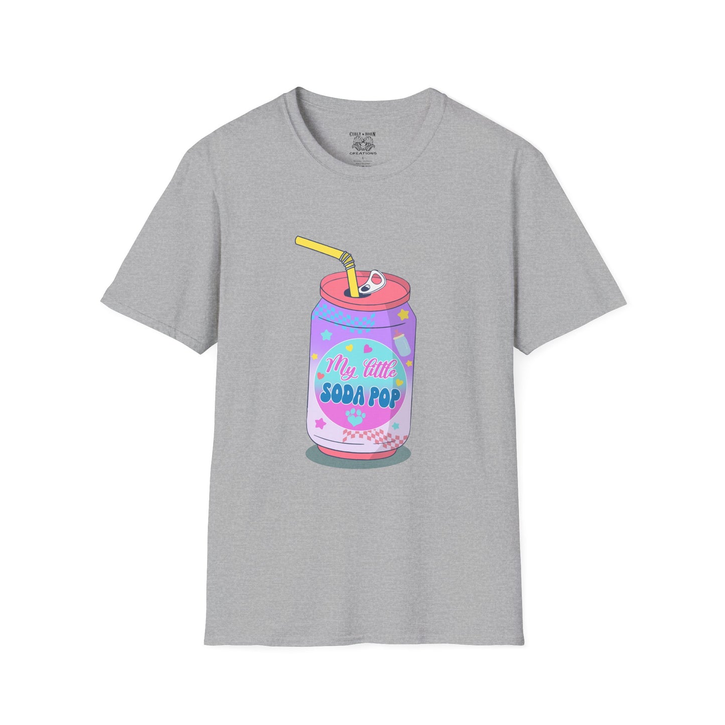 Demon Hunter Soda Pop Graphic T-Shirt, Retro Tee, Summer Vibes, Gift for Friends, Casual Wear, Festival Outfit, Unisex Top