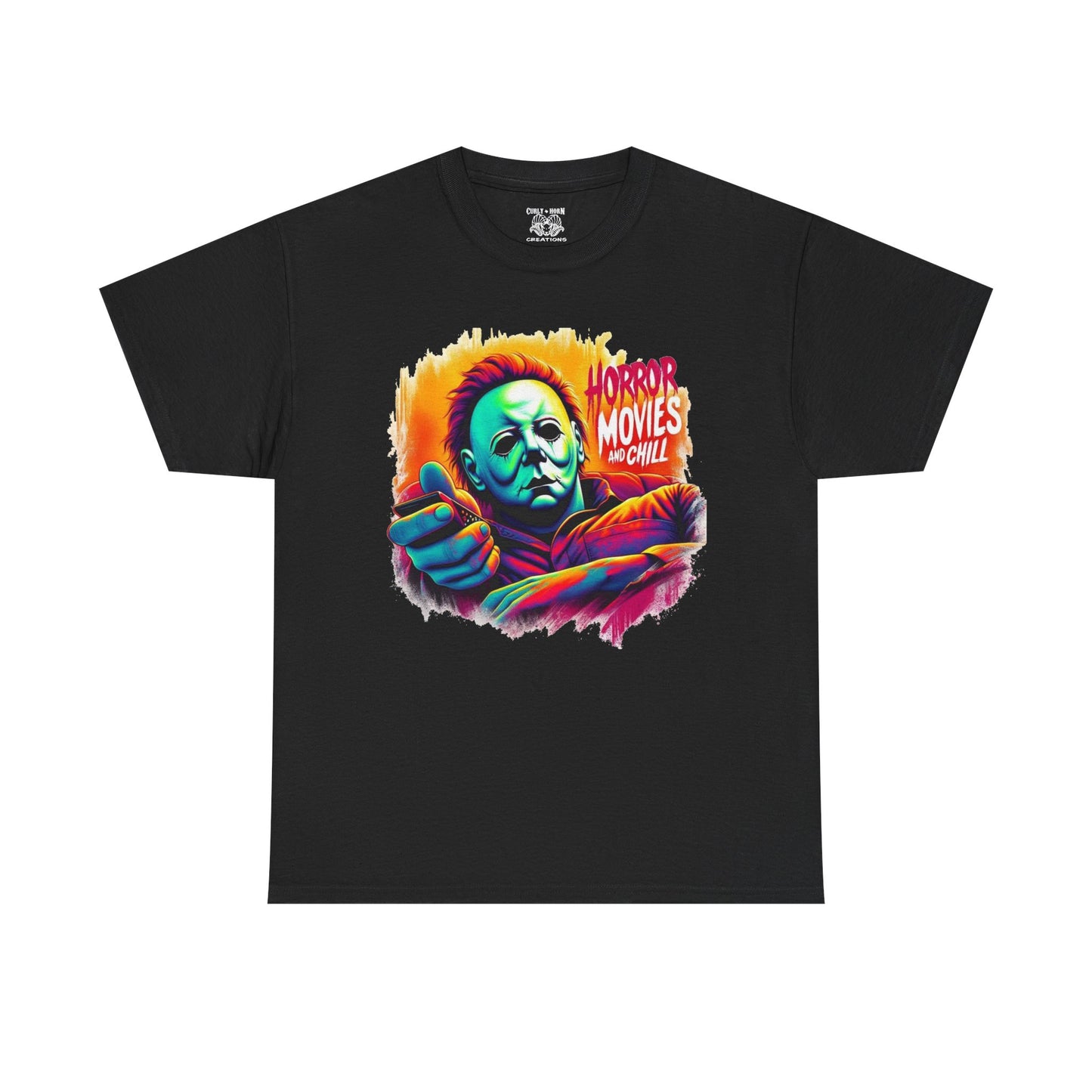 Horror Movie Tee, Halloween Apparel, Retro Graphic Shirt, Unisex Cotton Top, Movie Night Outfit, Scary Film Clothing