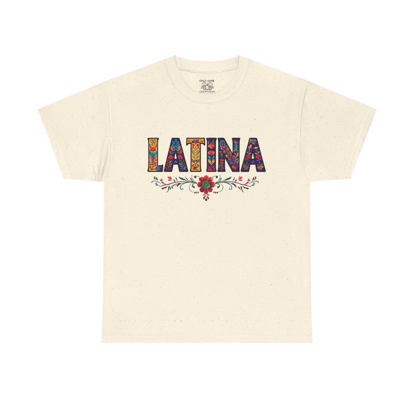 Latina Pride Tee | Unisex Heavy Cotton T-Shirt for Everyday Wear, Hispanic Heritage Month, Gifts