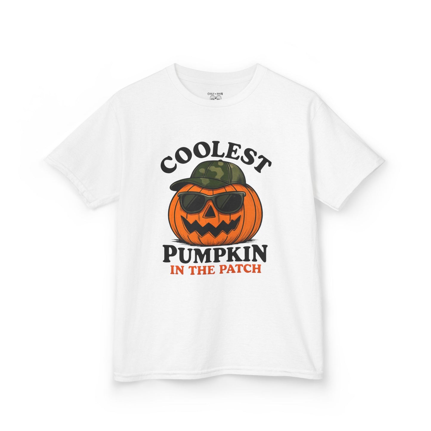 Coolest Pumpkin in the Patch Kids Tee | Halloween T-Shirt, Fall Apparel, Kids Clothing, Pumpkin Shirt, Fun Halloween Gift