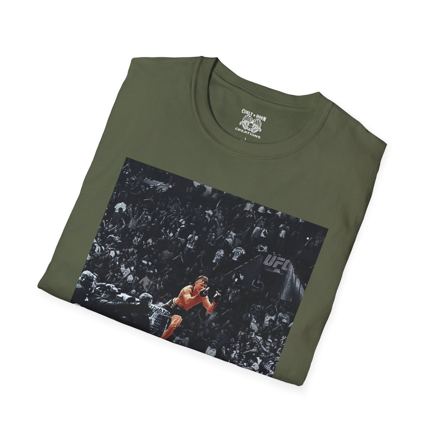 Retro MMA Sports Fan Unisex Softstyle T-Shirt, Graphic Tee, Casual Wear, Gift for Him/Her, Birthday, Sports Events, Music Festivals