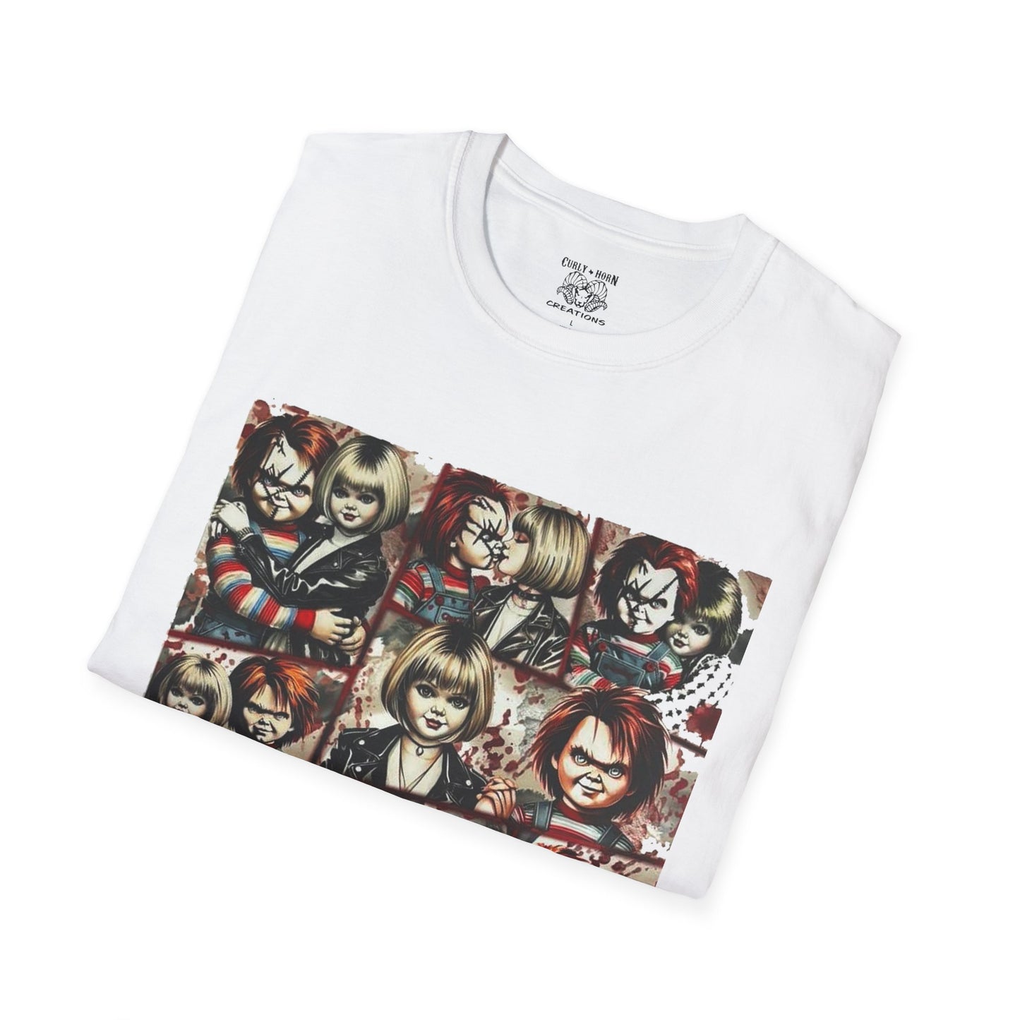 Chucky Horror Movie T-Shirt, Unisex Graphic Tee, Halloween Costume Shirt, Horror Fan Apparel, Chucky Merchandise, Gift for Horror Lovers