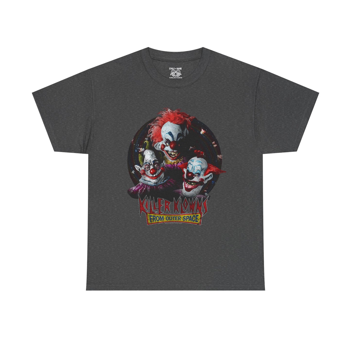Creepy Clown Graphic Tee, Halloween Shirt, Horror Fan Gift, Unisex Spooky Clothing, Scary Movie Merch