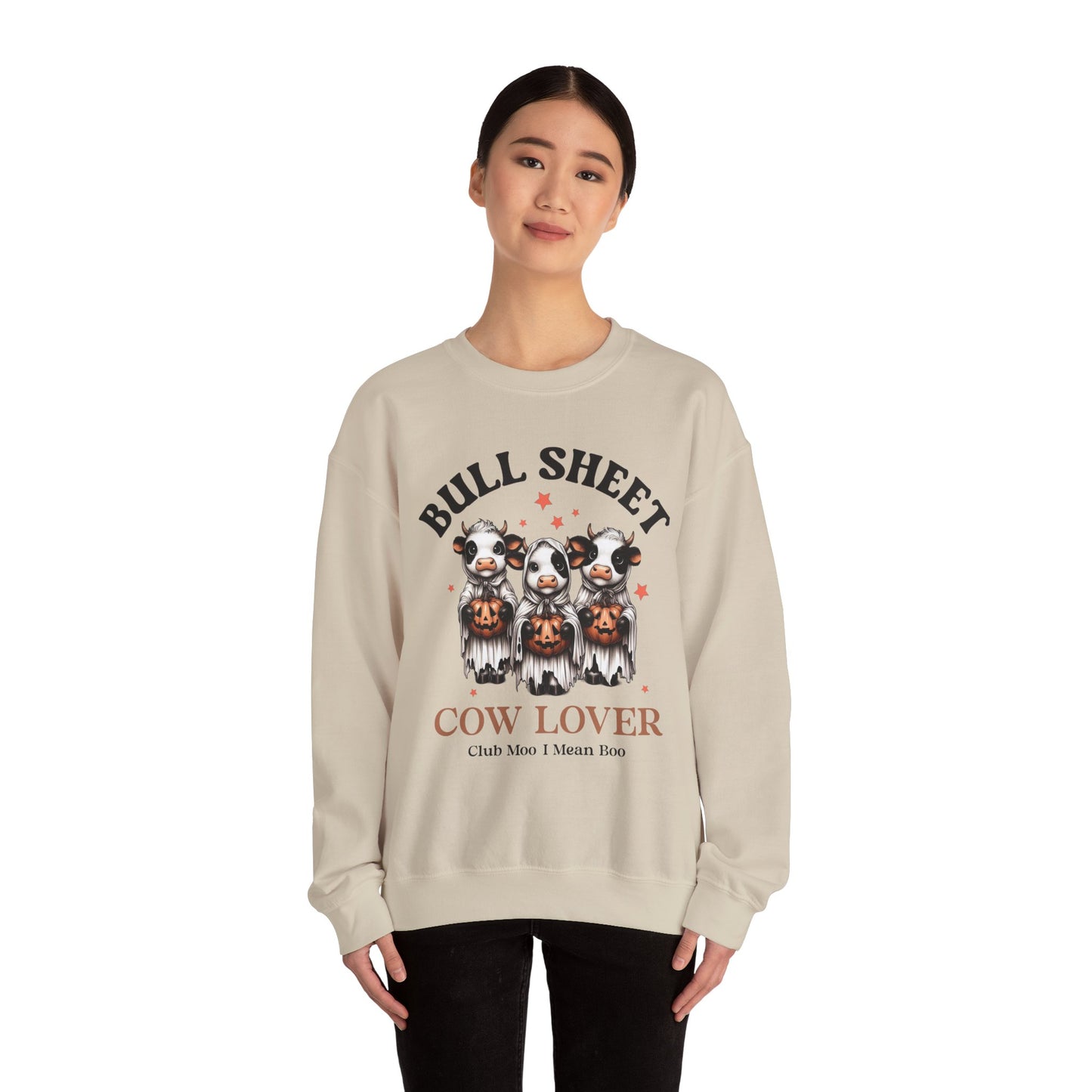 Funny Cow Lover Sweatshirt, Unisex Crewneck, Gift for Farmers, Perfect for Birthdays, Thanksgiving, Animal Lovers