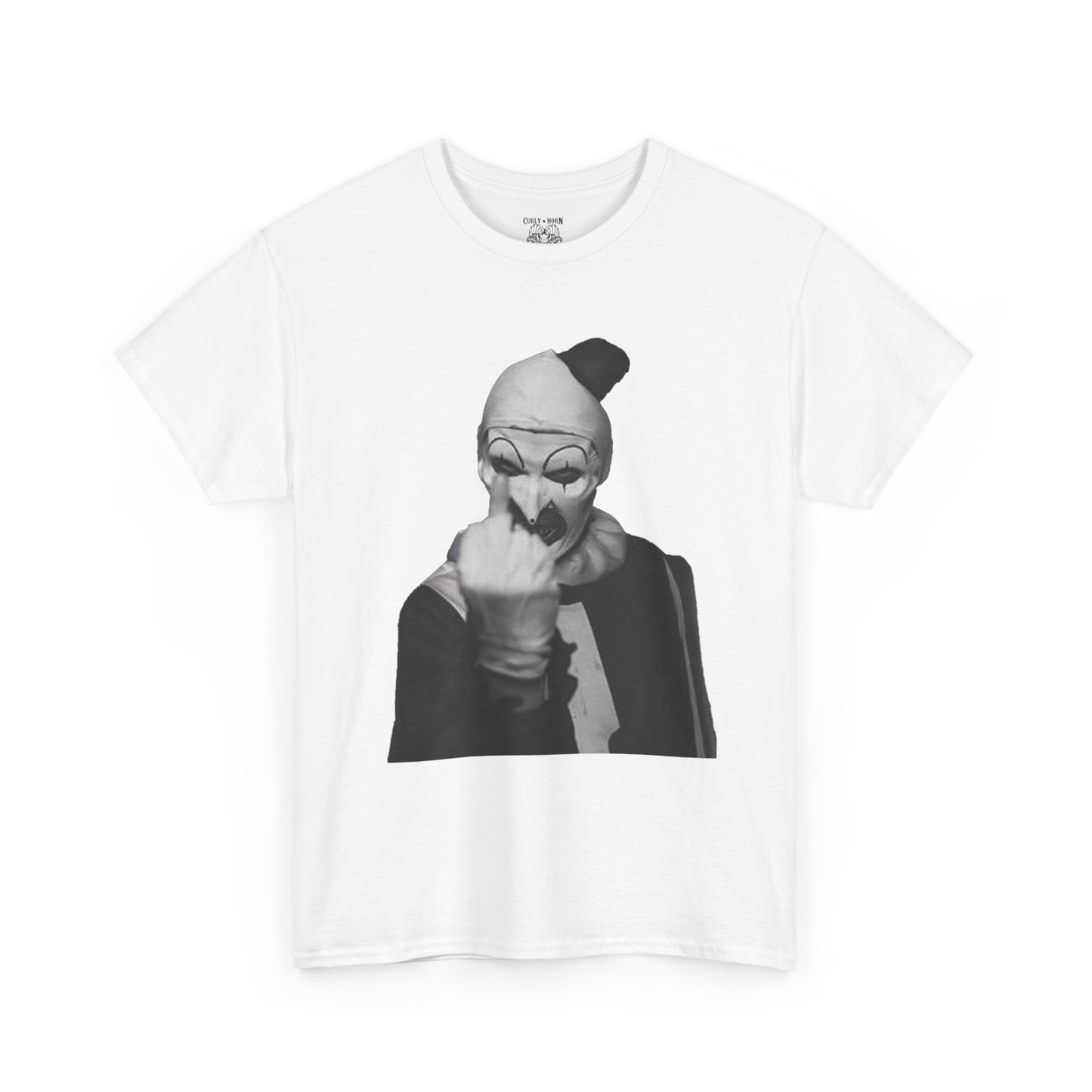 Art the Clown Terrifier Tee, Unisex Cotton T-Shirt for Humor Lovers, Casual Wear, Street Style, Gift for Fun-Loving Friends