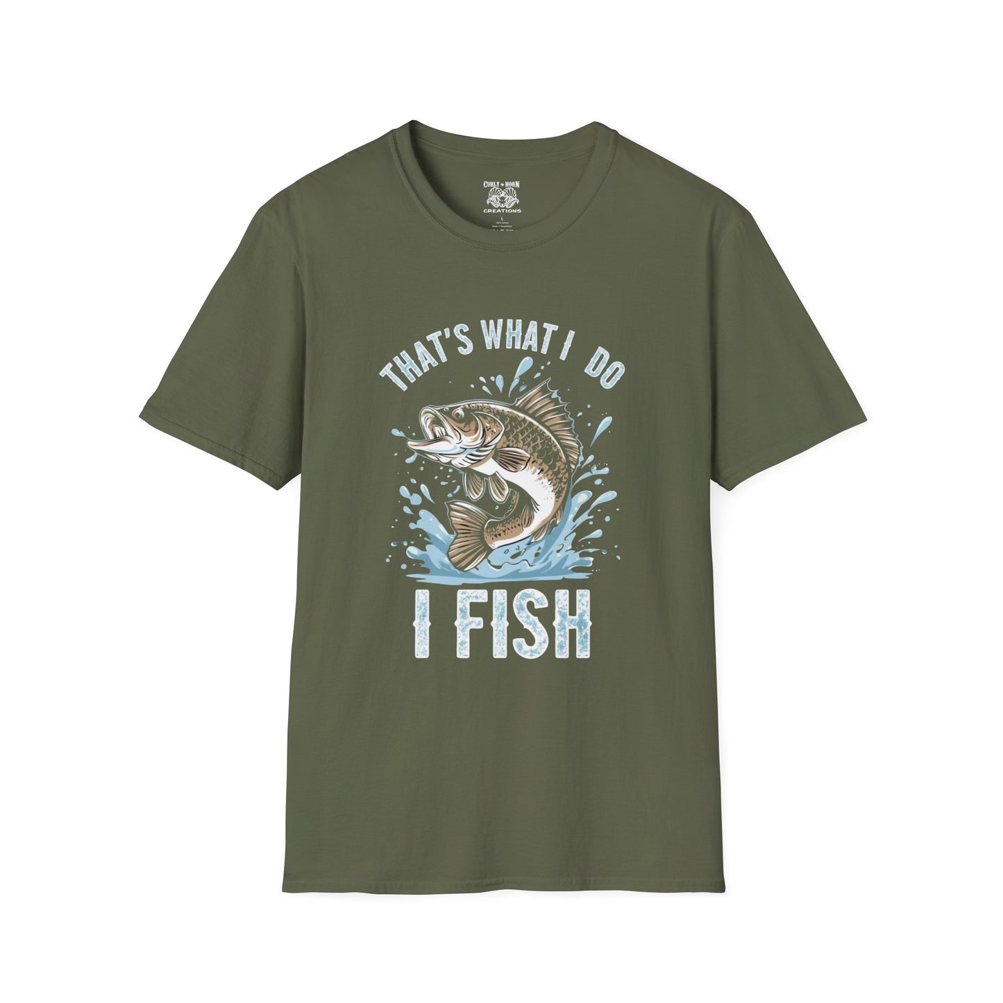 Fishing Enthusiast T-Shirt - Perfect Gift for Father's Day, Birthday, or Fishing Trips, Cool Fisherman Apparel, Outdoor Shirt