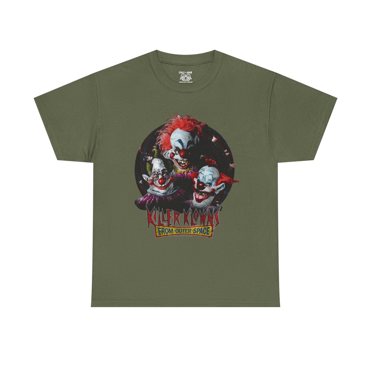Creepy Clown Graphic Tee, Halloween Shirt, Horror Fan Gift, Unisex Spooky Clothing, Scary Movie Merch