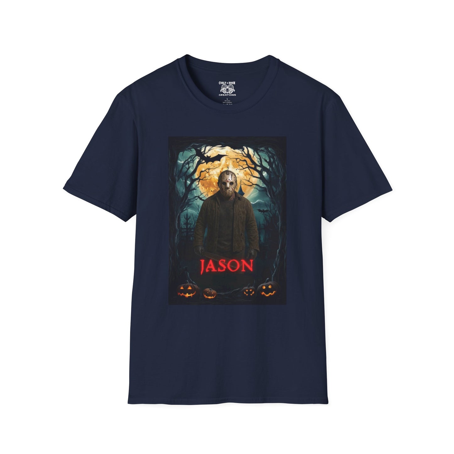 Jason Halloween Unisex T-Shirt, Spooky Apparel, Horror Movie Gift, Festival Outfit, Fall Wardrobe Essential