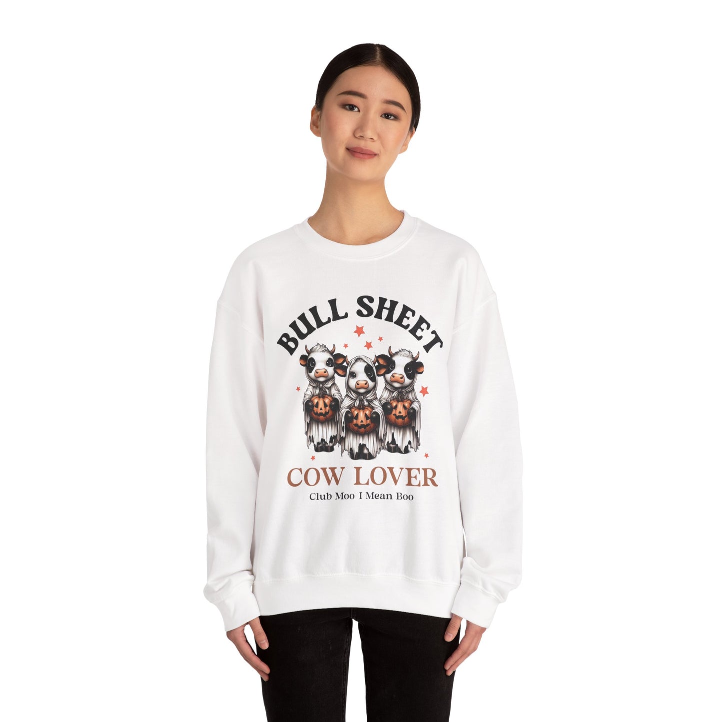 Funny Cow Lover Sweatshirt, Unisex Crewneck, Gift for Farmers, Perfect for Birthdays, Thanksgiving, Animal Lovers