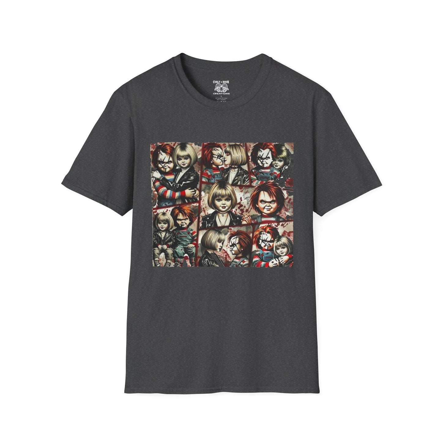 Chucky Horror Movie T-Shirt, Unisex Graphic Tee, Halloween Costume Shirt, Horror Fan Apparel, Chucky Merchandise, Gift for Horror Lovers