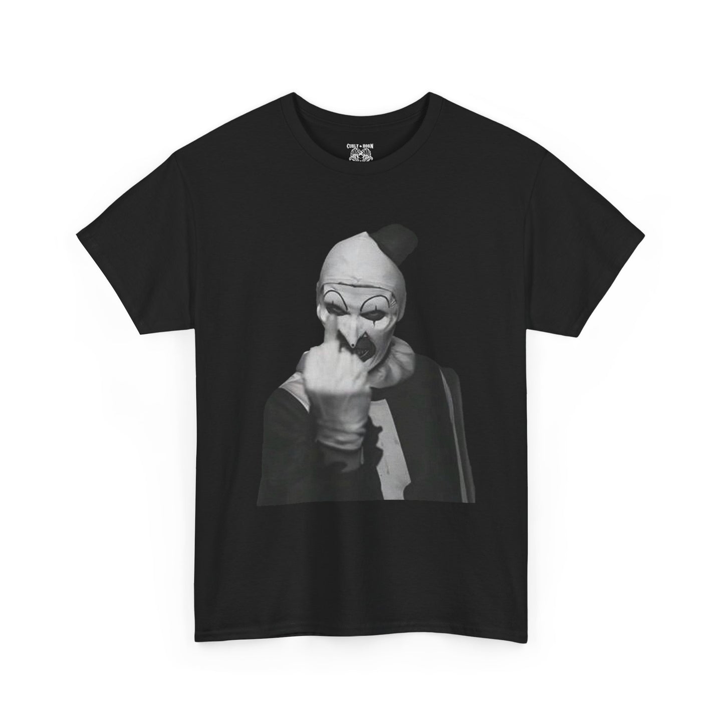 Art the Clown Terrifier Tee, Unisex Cotton T-Shirt for Humor Lovers, Casual Wear, Street Style, Gift for Fun-Loving Friends