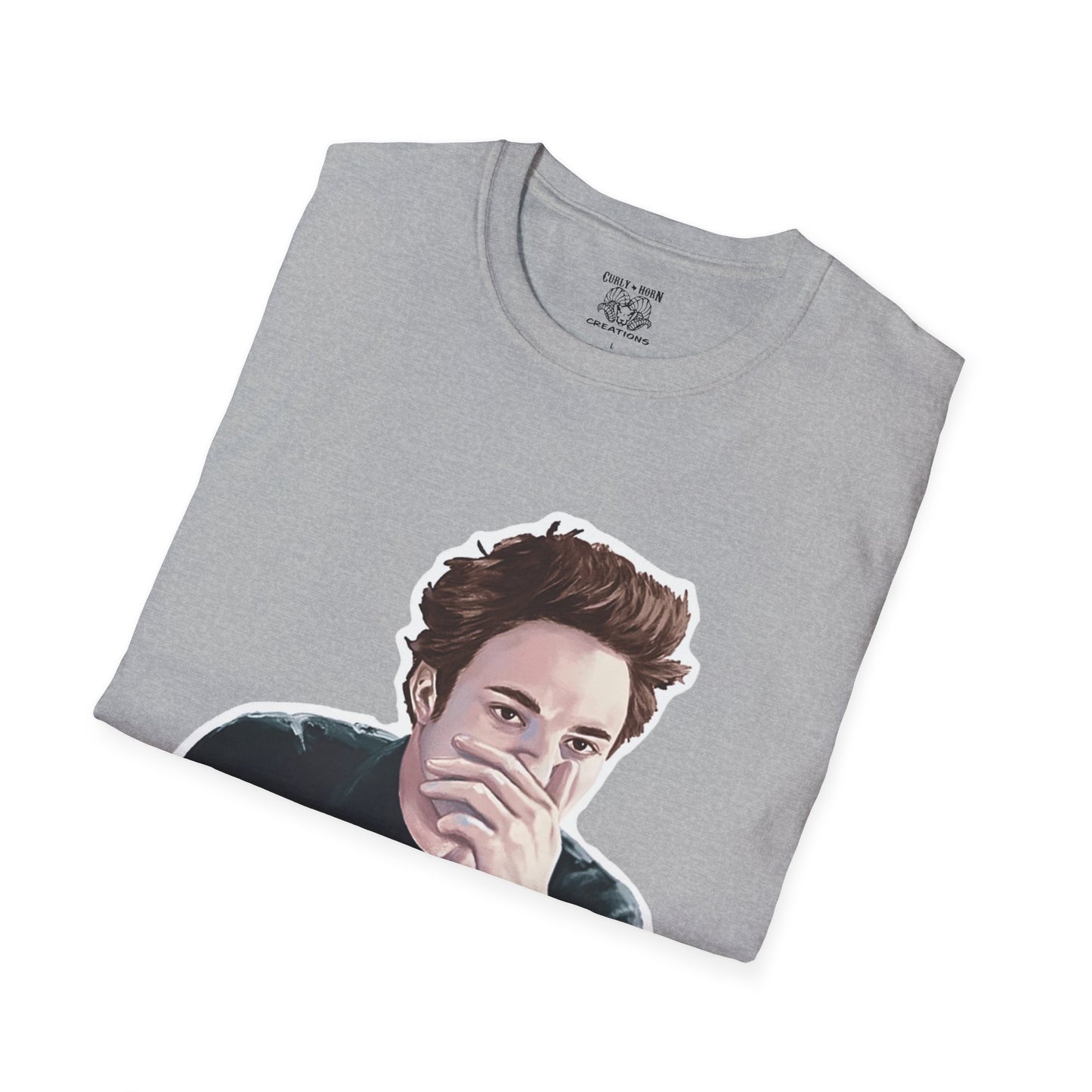 Edward Cullen Graphic Tee - Perfect for Everyday Wear, Gifts, Casual Outings, Art Lovers, Birthdays, and More!