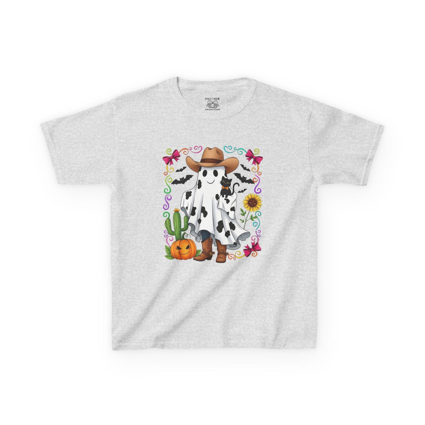 Ghost Halloween Kids Tee, Fun Halloween Shirt, Ghost Costume T-Shirt, Cute Fall Outfit, Kids Spooky Apparel
