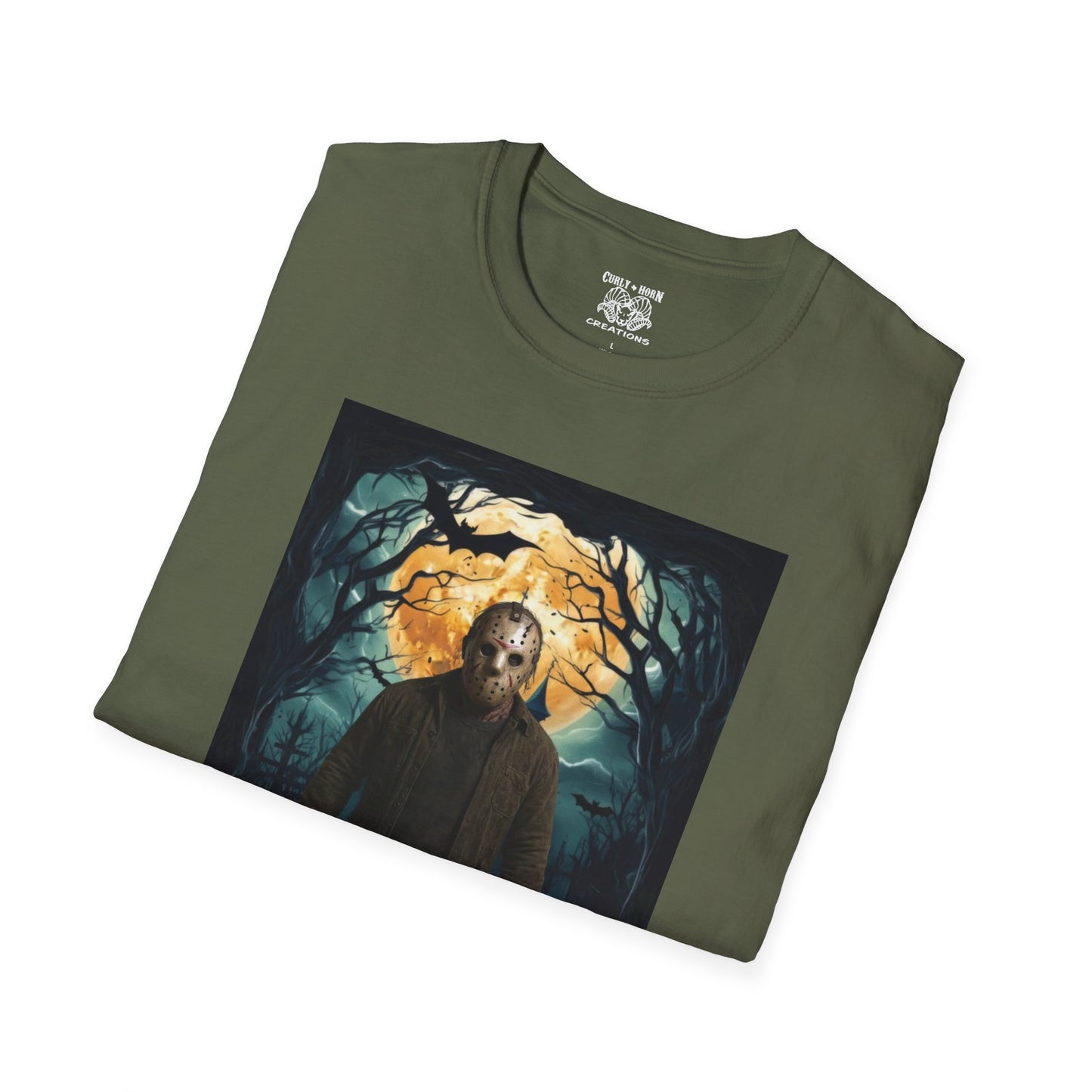 Jason Halloween Unisex T-Shirt, Spooky Apparel, Horror Movie Gift, Festival Outfit, Fall Wardrobe Essential
