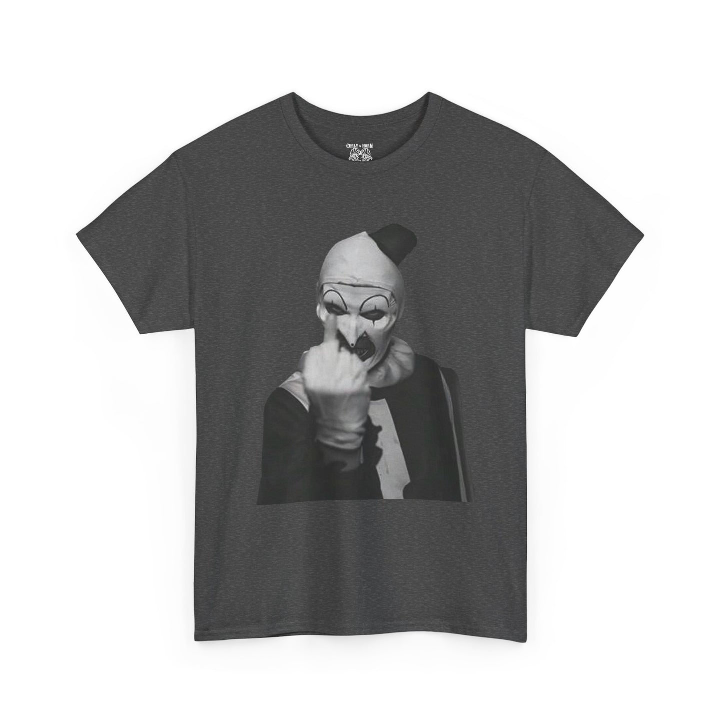 Art the Clown Terrifier Tee, Unisex Cotton T-Shirt for Humor Lovers, Casual Wear, Street Style, Gift for Fun-Loving Friends