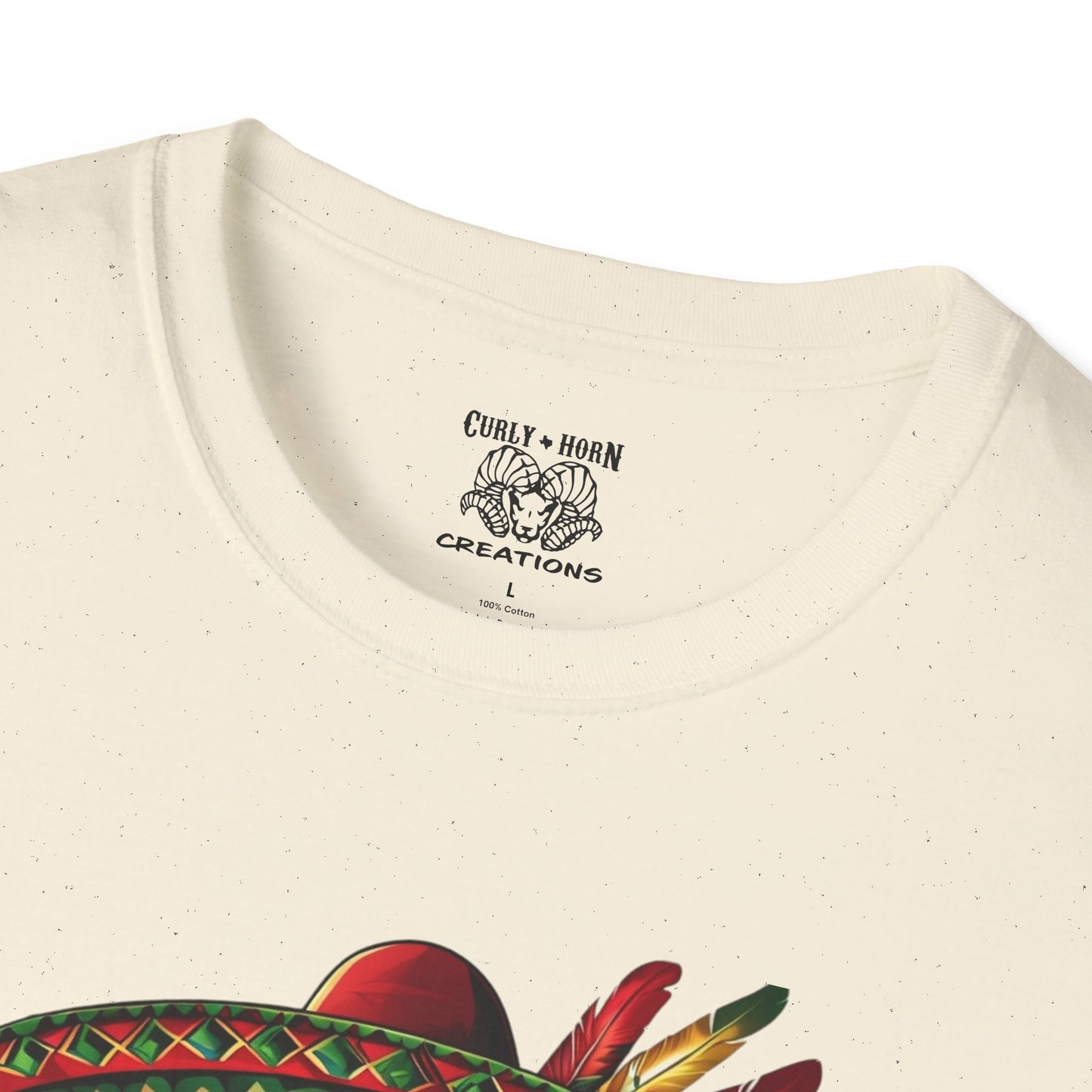 Mexican Woman Design Unisex T-Shirt, Celebrate Mexican Culture, Great for Festivals, Cinco de Mayo, Gift for Her