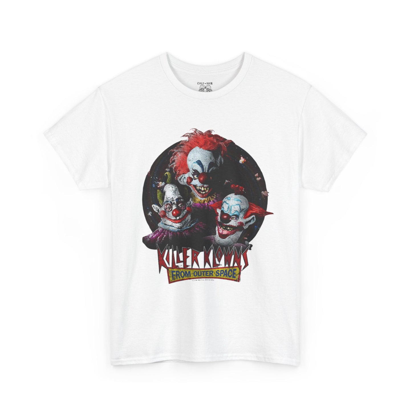 Creepy Clown Graphic Tee, Halloween Shirt, Horror Fan Gift, Unisex Spooky Clothing, Scary Movie Merch