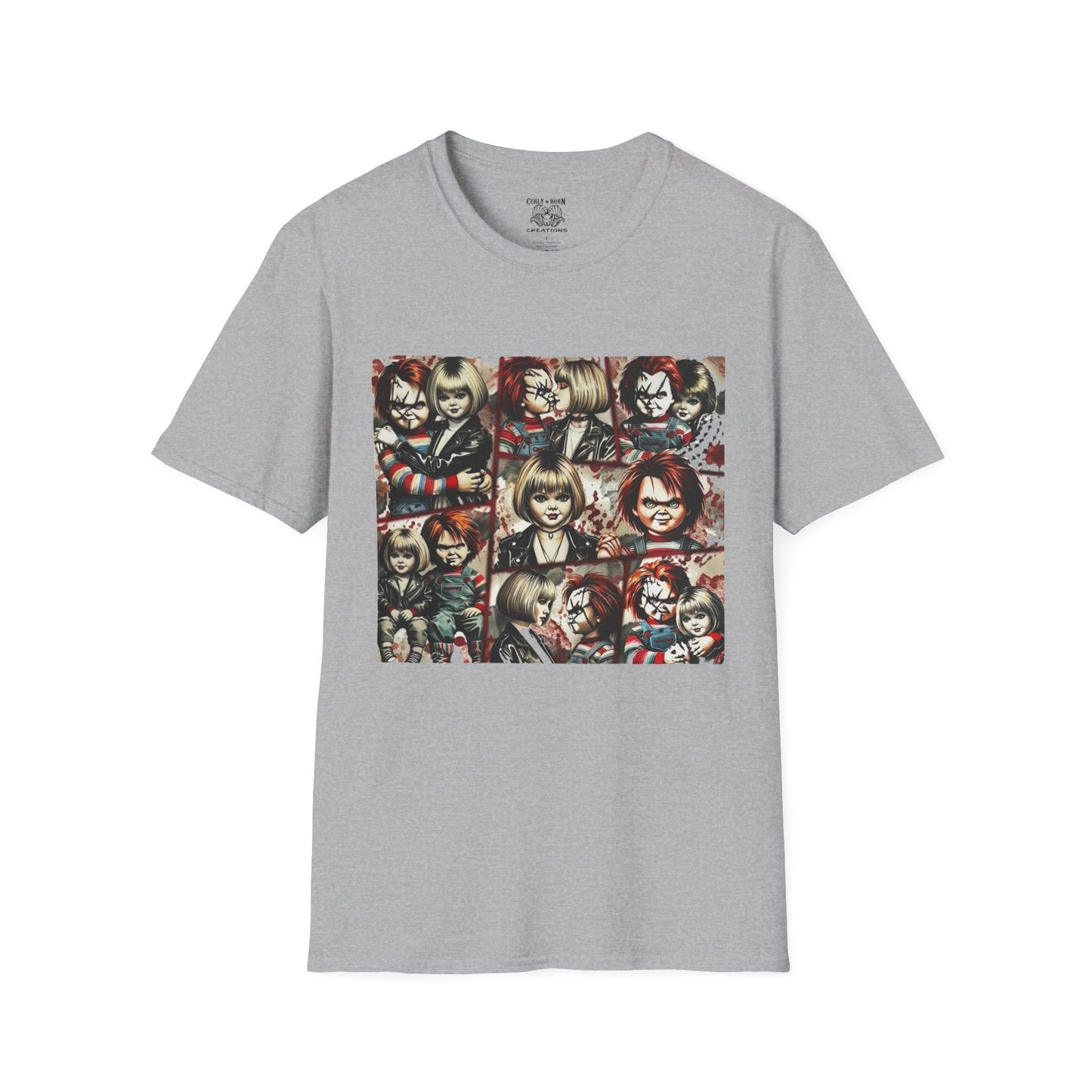 Chucky Horror Movie T-Shirt, Unisex Graphic Tee, Halloween Costume Shirt, Horror Fan Apparel, Chucky Merchandise, Gift for Horror Lovers