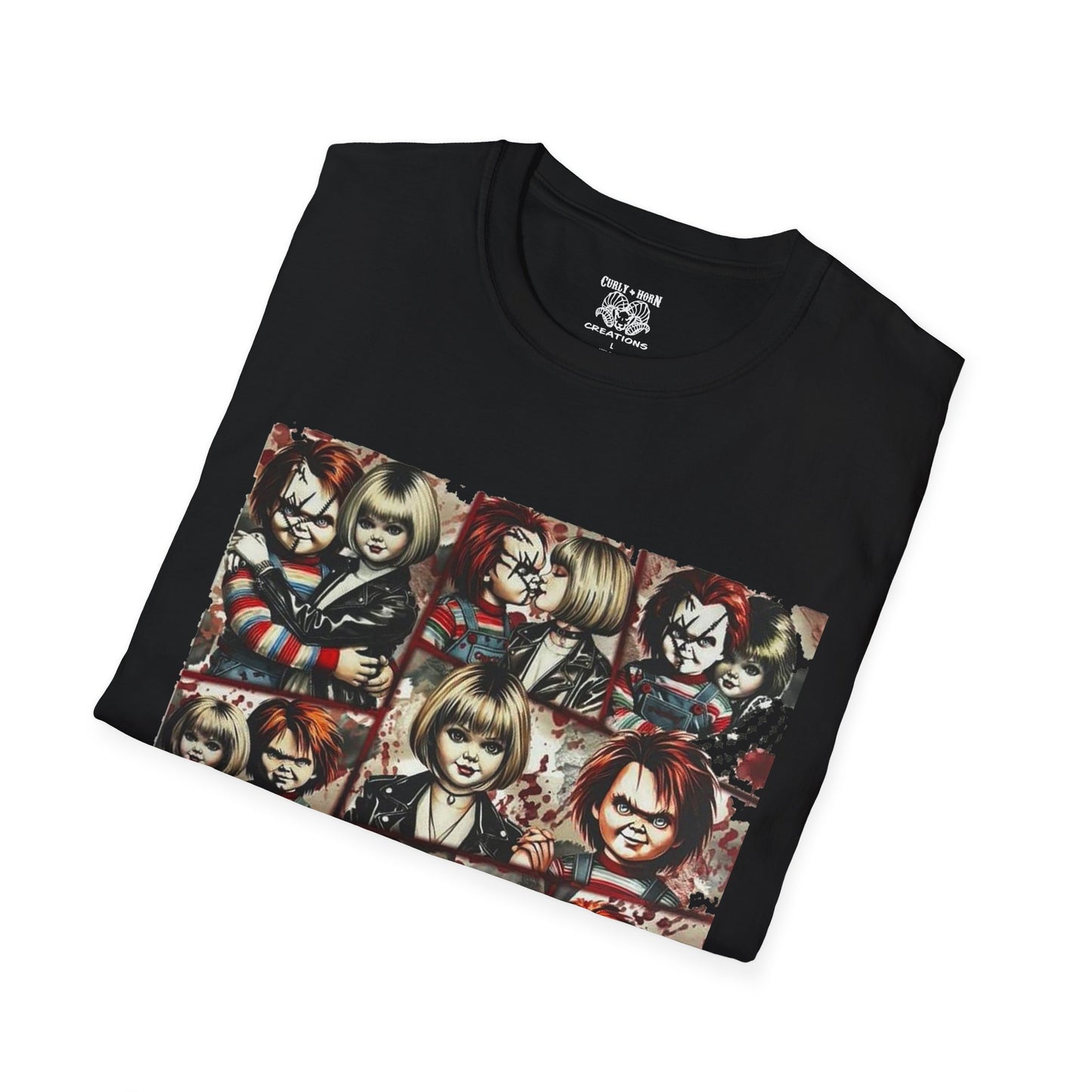 Chucky Horror Movie T-Shirt, Unisex Graphic Tee, Halloween Costume Shirt, Horror Fan Apparel, Chucky Merchandise, Gift for Horror Lovers