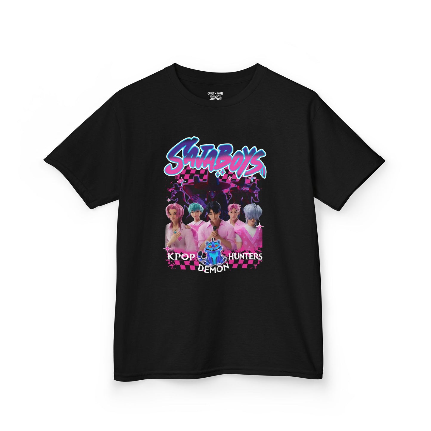 K-Pop Kids Tee, Graphic Tee for Trendy Youth, Birthday Gift, Fun Party Wear, Music Lovers, Youth Fashion