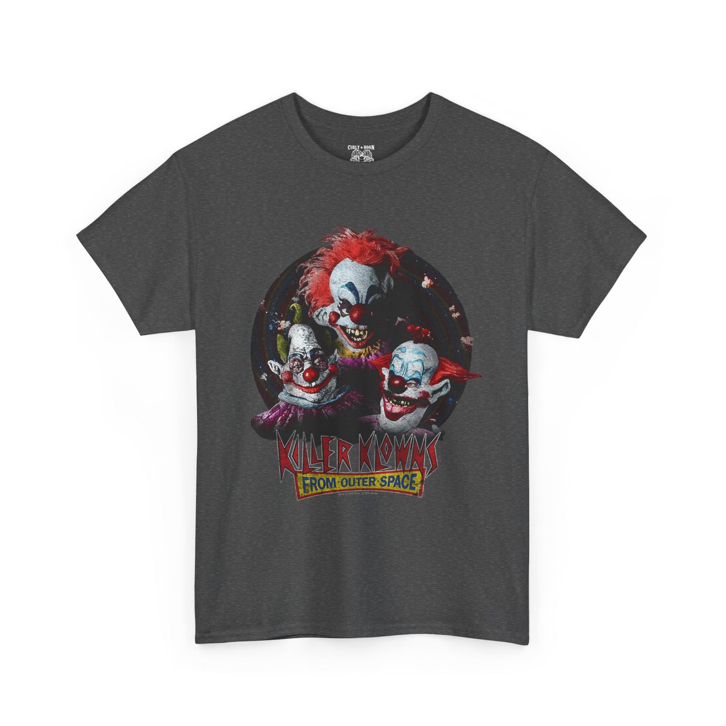 Creepy Clown Graphic Tee, Halloween Shirt, Horror Fan Gift, Unisex Spooky Clothing, Scary Movie Merch