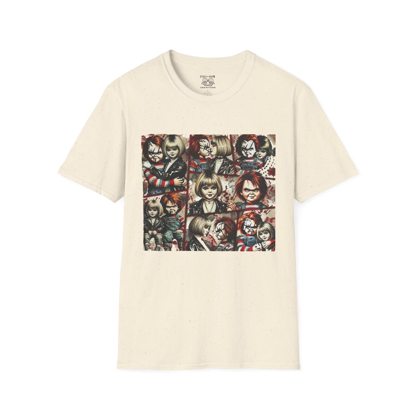 Chucky Horror Movie T-Shirt, Unisex Graphic Tee, Halloween Costume Shirt, Horror Fan Apparel, Chucky Merchandise, Gift for Horror Lovers