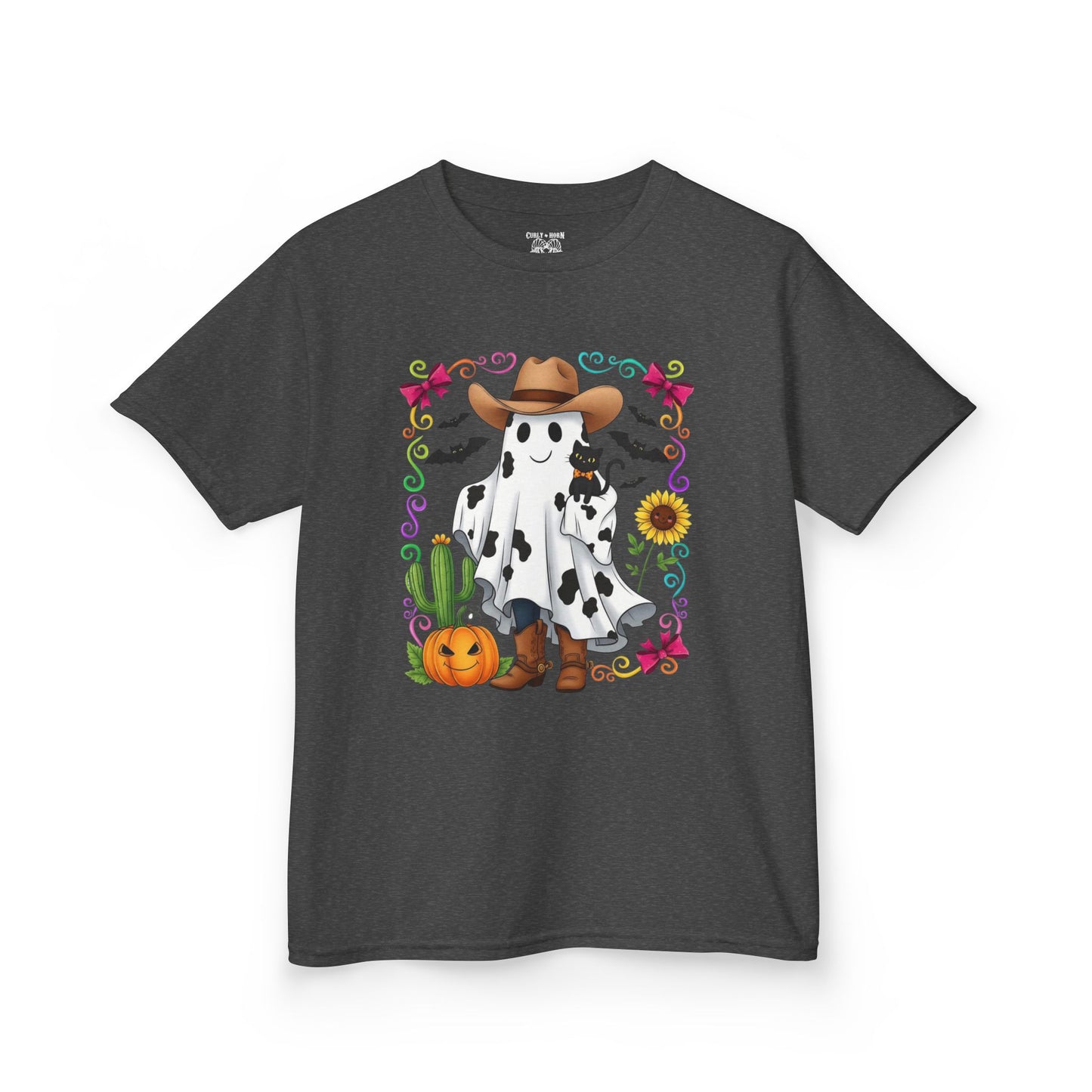 Ghost Halloween Kids Tee, Fun Halloween Shirt, Ghost Costume T-Shirt, Cute Fall Outfit, Kids Spooky Apparel